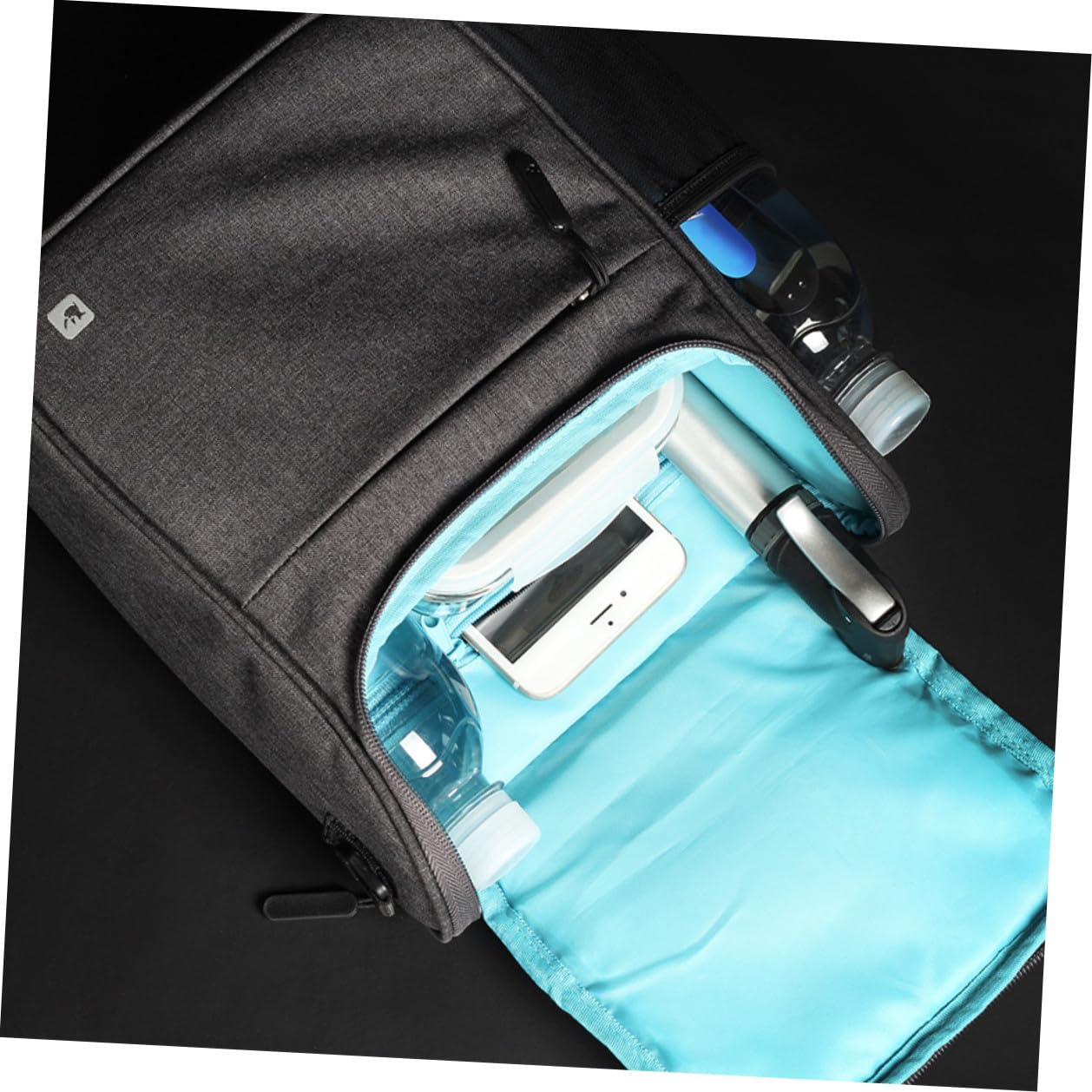 Gatuida Borsa Manubrio Bici Capacità Grande Multifunzione Sacchetto Anteriore Telaio per Ciclismo Facile da Fissare e Rimuovere Accessorio Professionale per Bici da Corsa e Gravel