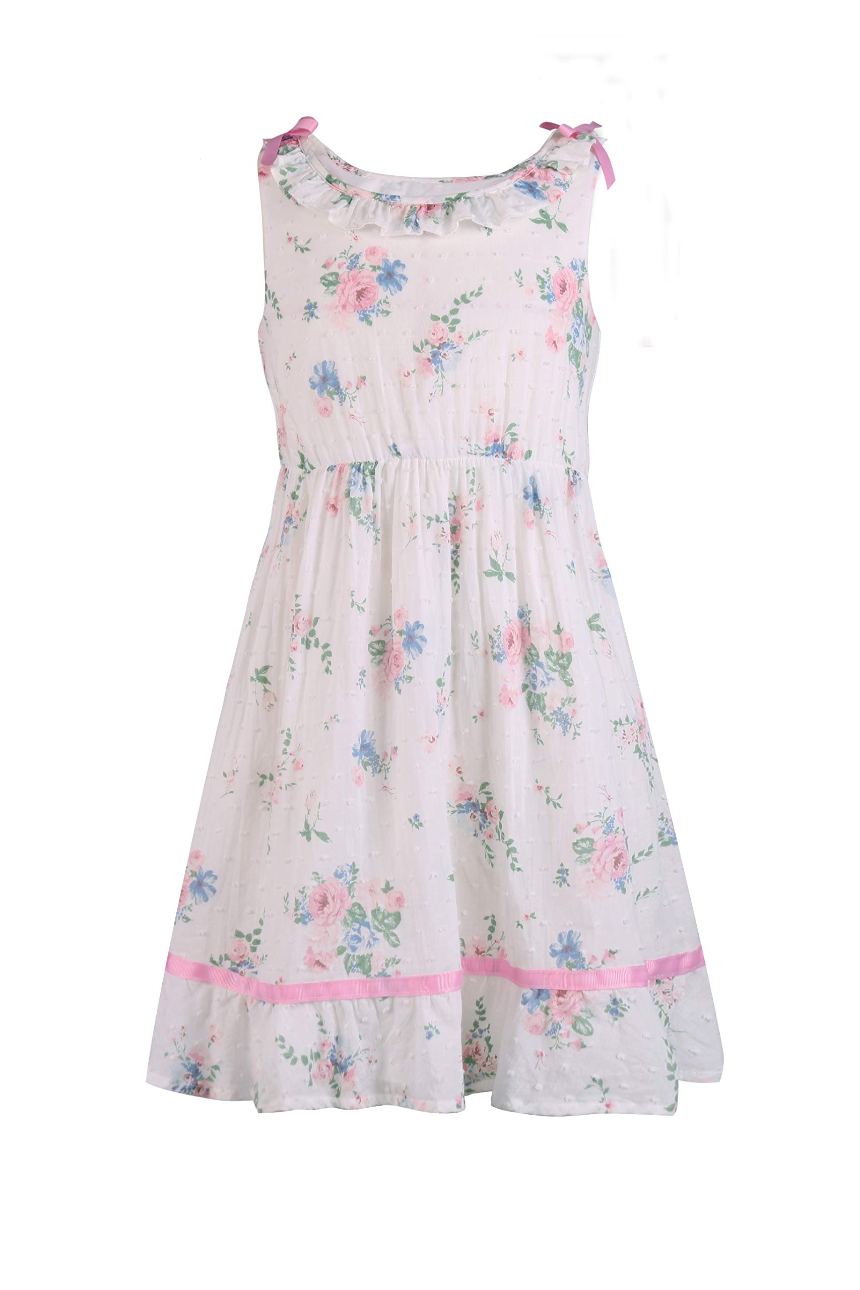 White Cotton Toddler Dress The Dress Shop