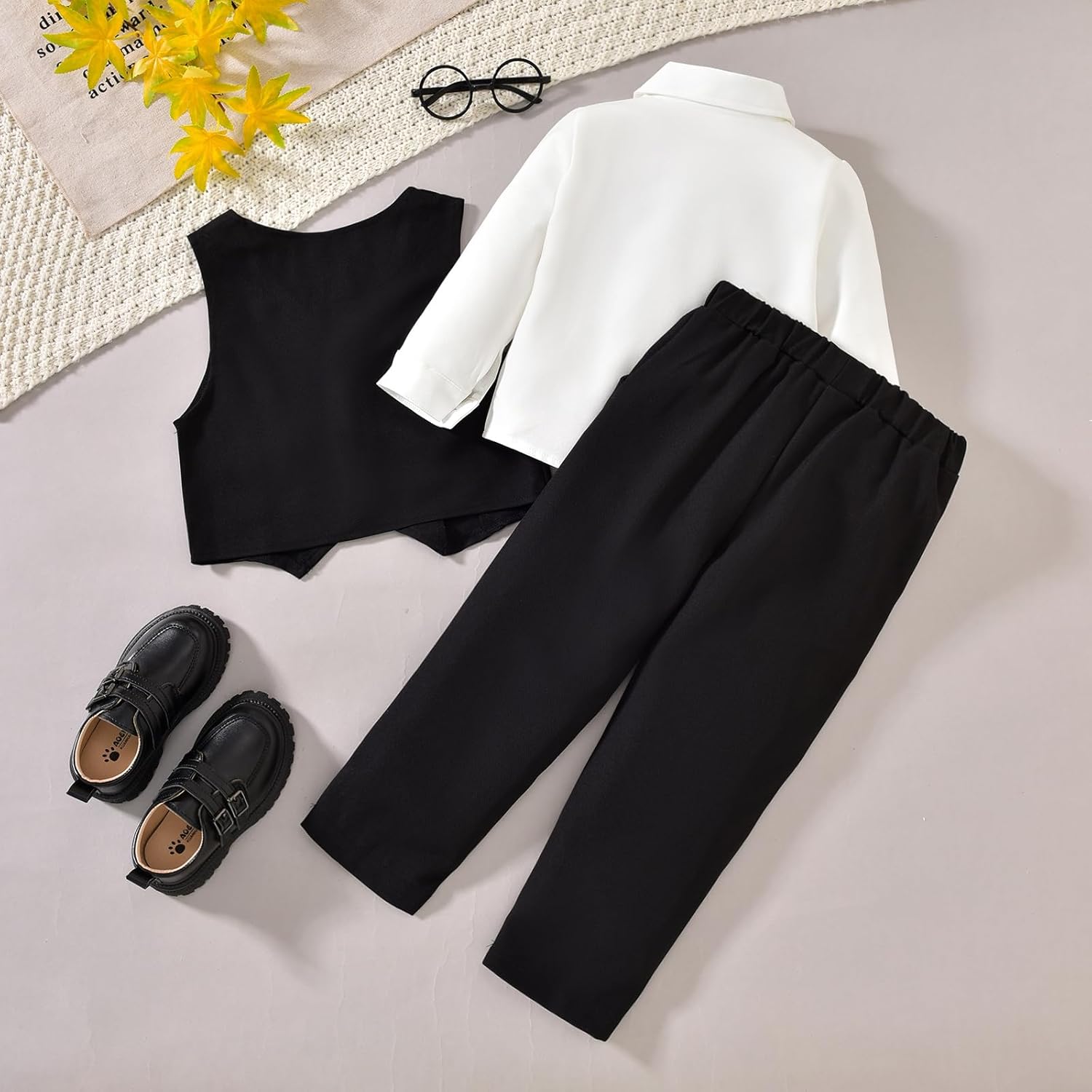 Toddler Boys Suit 3Pcs 1-5T - Image 5