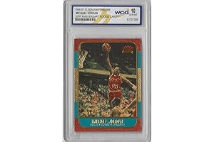 Fleer Polychrome Michael Jordan 10TH Anniversary Brushed Gold GEM-MT 10 Rookie Card