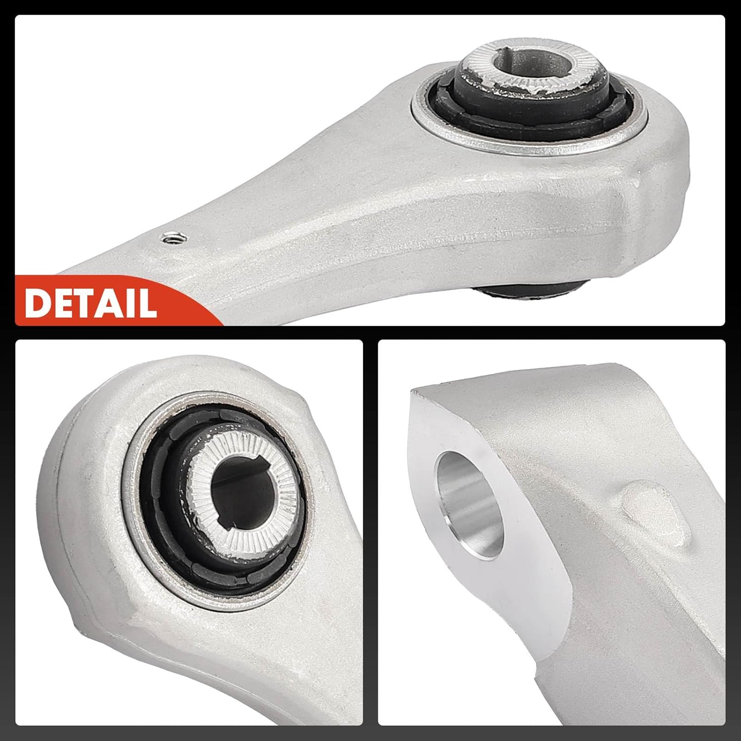 A-Premium Front Left Rearward Lower Control Arm, with Bushing, Compatible with Ford Explorer 2020 2021 2022 2023 2024