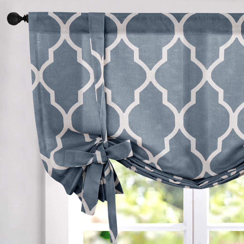 Tie Up Valance Curtains Curtains & Drapes 2023