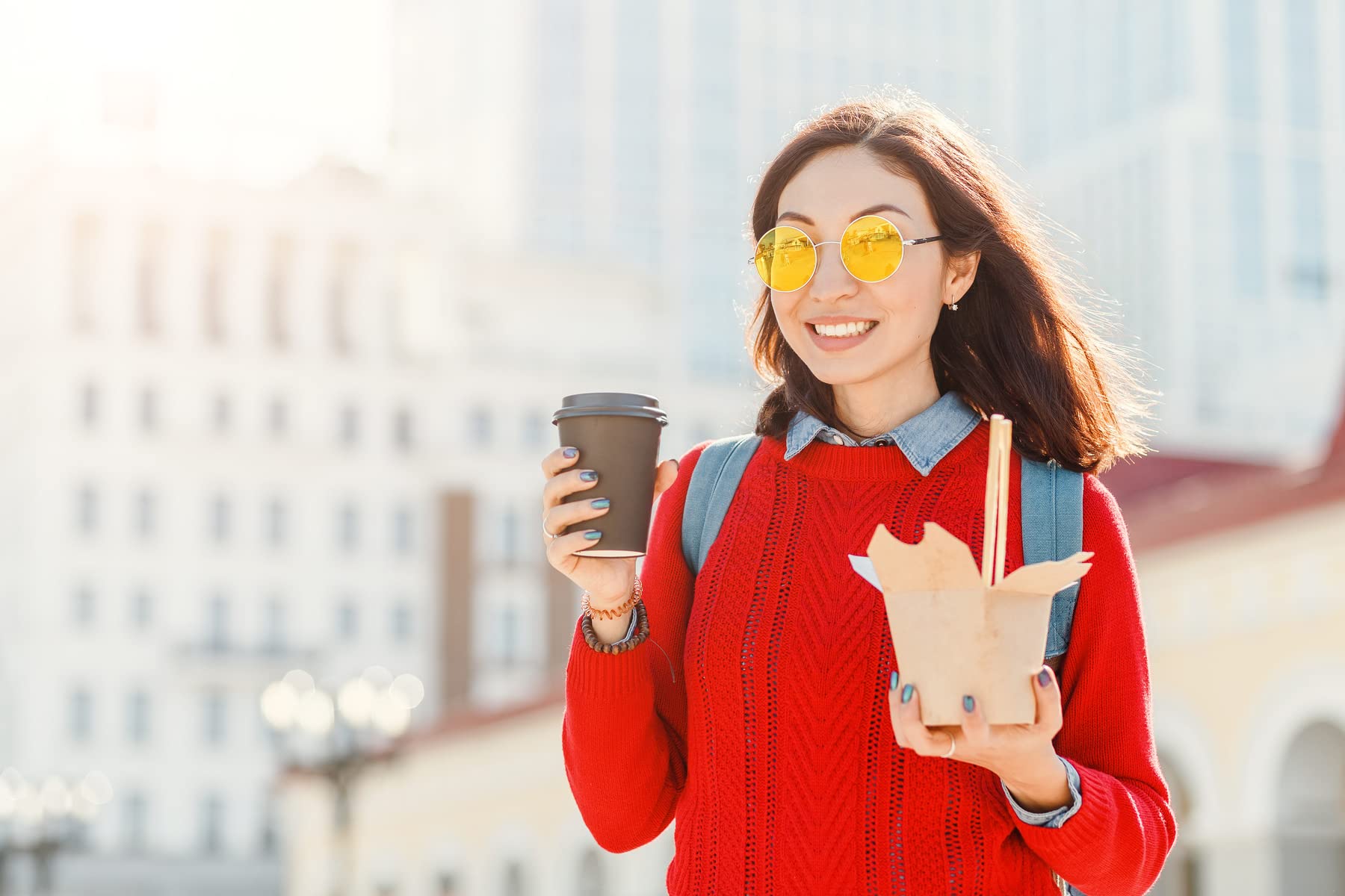 W PACKAGING WPCKB148PB 14x14x8 White/Kraft Party Print 8