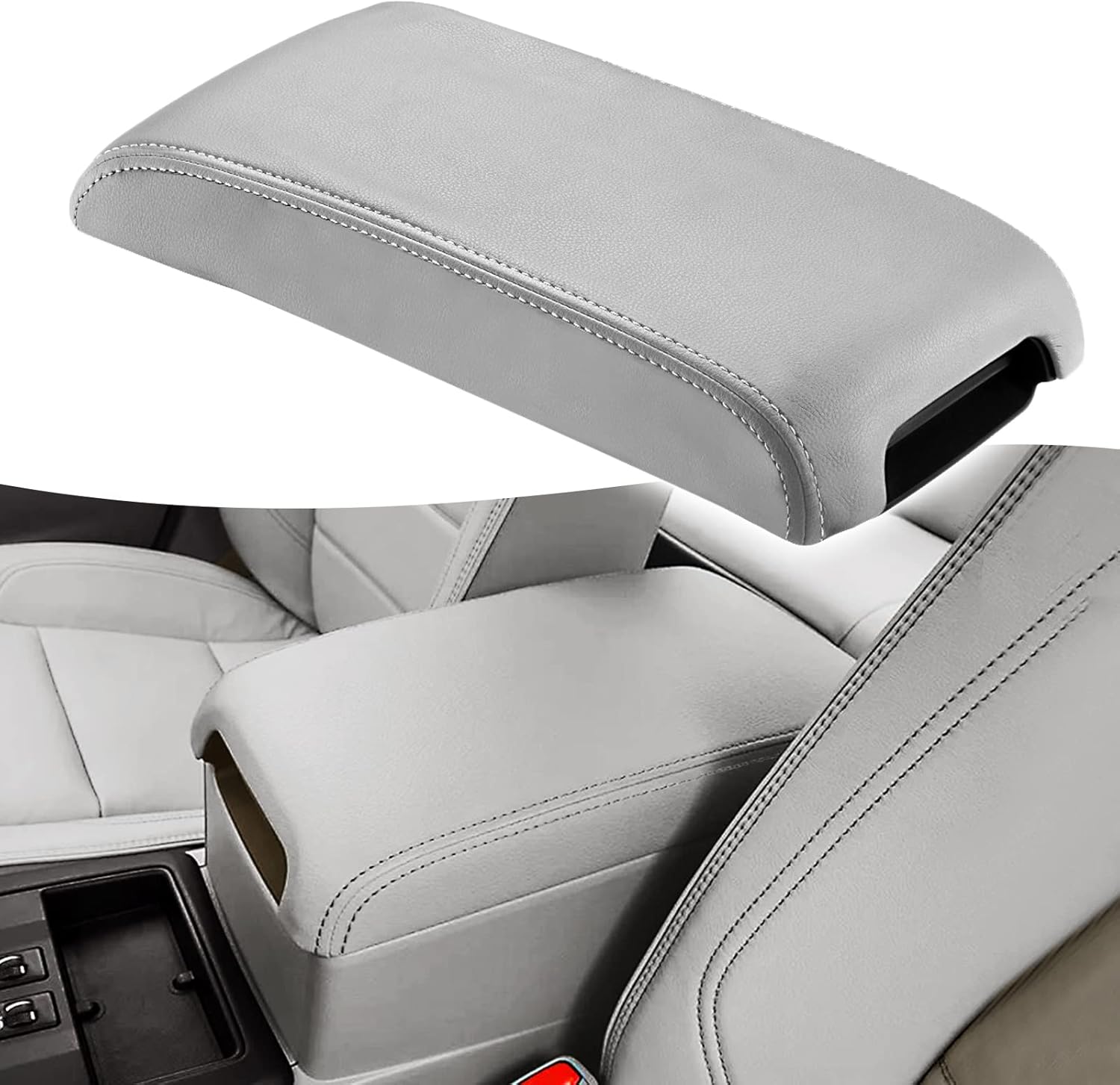 Center Console Cover Armrest Covers For 2012-2017 Toyota Camry - Console Protector For 7th Generation Models Camry Armrest Covers - Foto 13