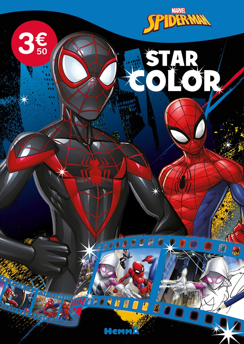 Marvel Spider-Man - Star Color (Miles Morales, Peter Parker): Collectif ...