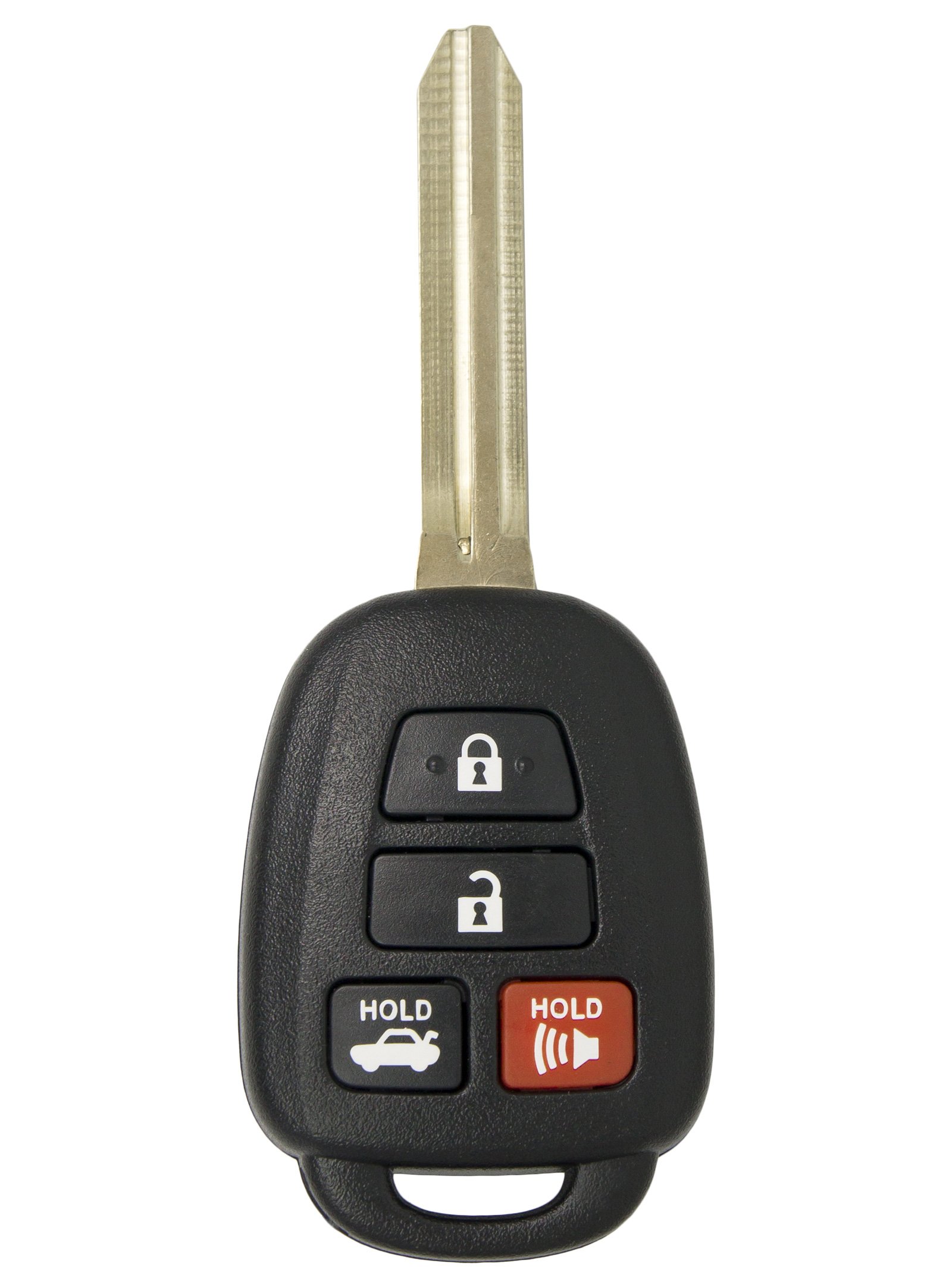 New Uncut Keyless 4 Button Remote Head Key Fobs for 2015 Toyota Camry with H Chip