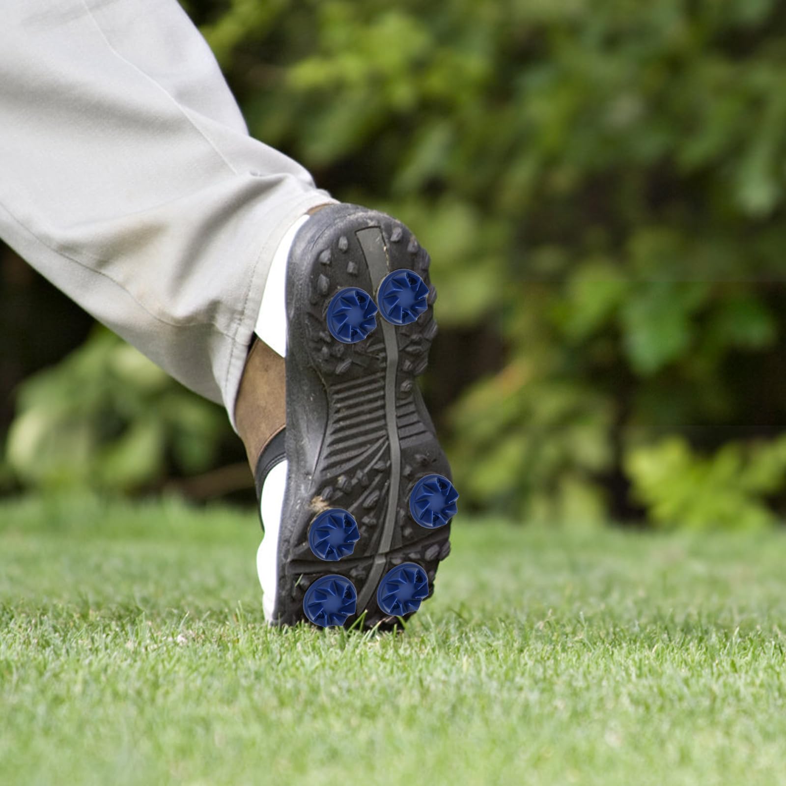 20 Pezzi Tacchetti da Golf, Punte per Scarpe da Golf, Set di Punte da Golf Antiscivolo, Scarpe Sostituzioni Denti Puntes con Chiave, Tacchetti Universali per Scarpe