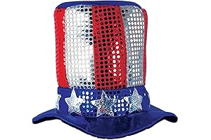 Uncle Sam Hat Patriotic Decoration Patriotic Decoration Accessory for 4th of July Party