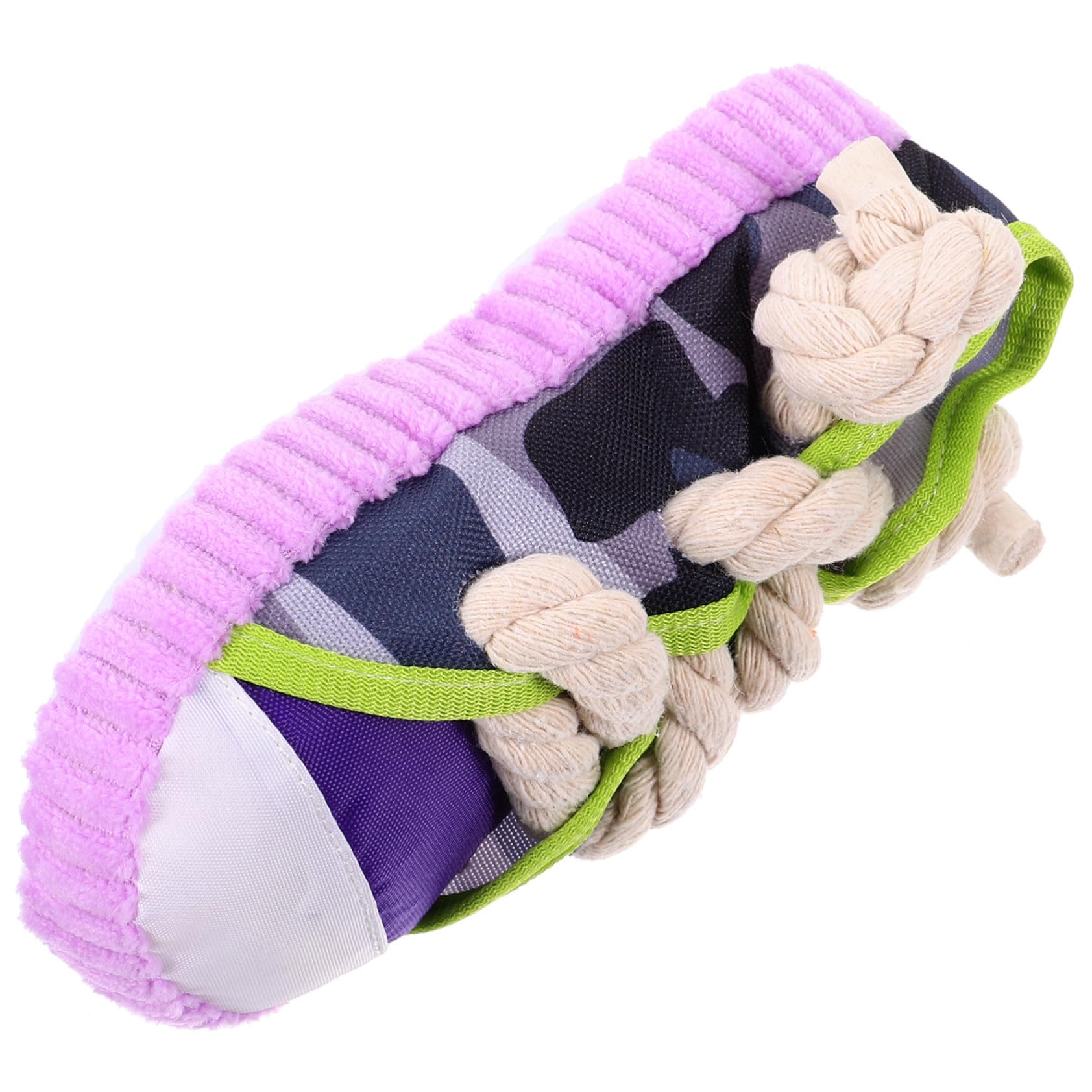 iplusmile Jouet à Mâcher Couineur pour Chien en Coton Résistant Taille Moyenne Jouet de Dentition pour Petits Chiots pour Animaux de Compagnie