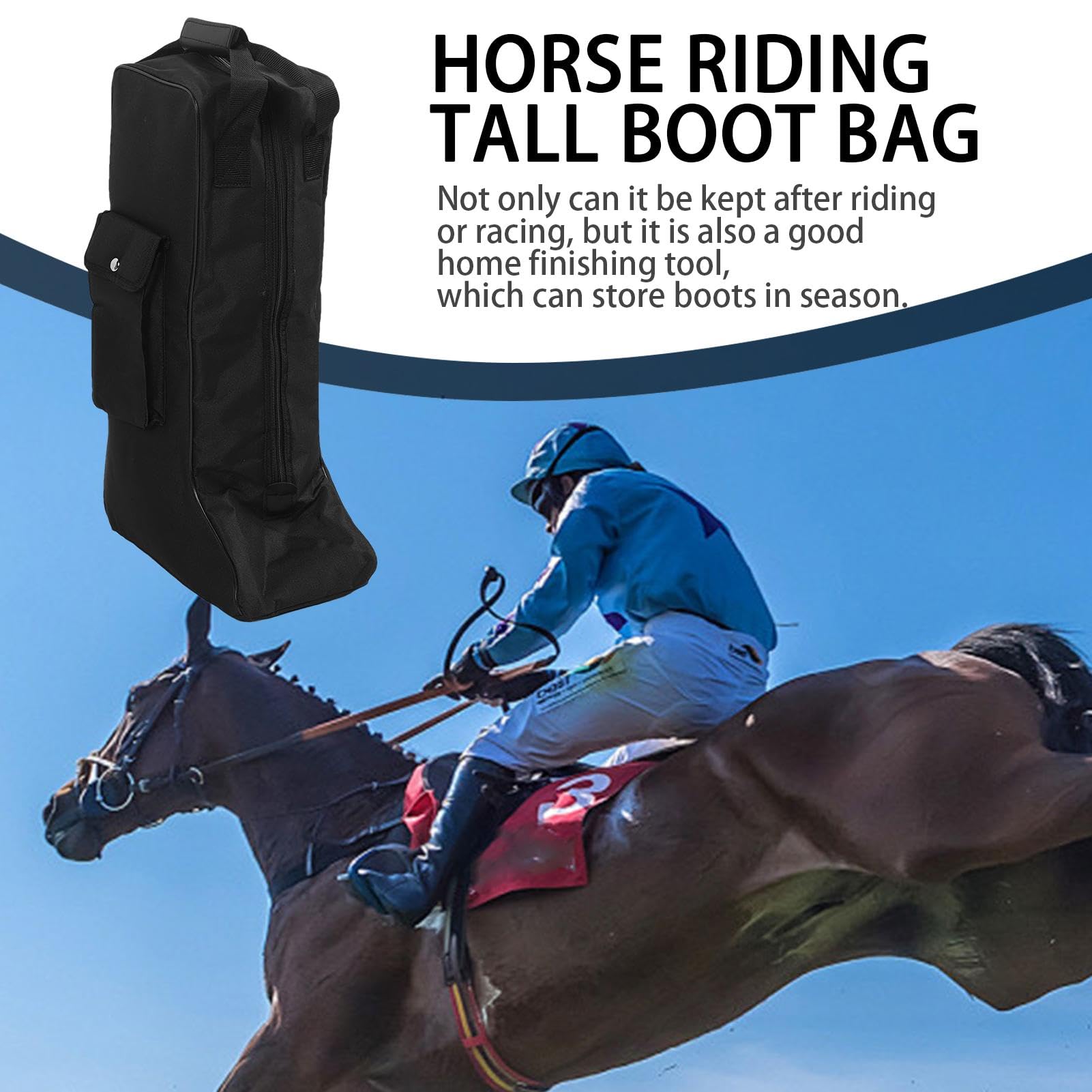 Tall Boot Bag - Cowboy Boot Bags | Portable Riding Boot Bag | Long Storage Boot Bags | Household Tall Boot Storage Bag | Waterproof Dustproof Shoes Protection Bag |Long Boots Pocket Container