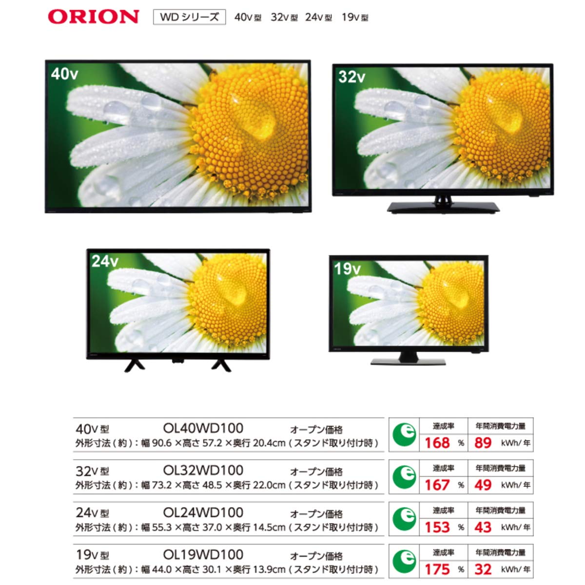 Amazon | オリオン 32V型地上・BS・110度CSデジタルハイビジョンLED 
