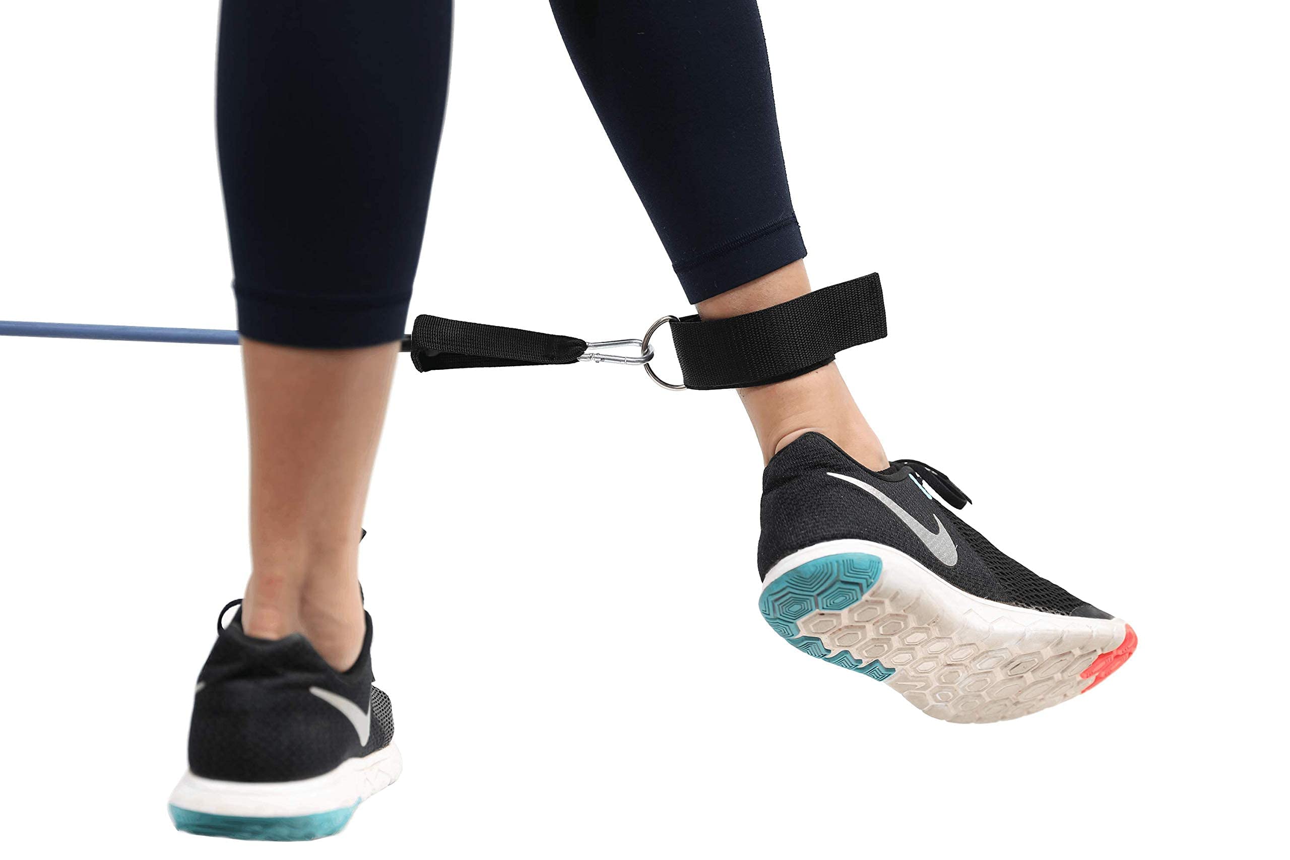 Brazyn Widerstandsbänder-Set mit Griffen, 12-teiliges Band-Set mit Reisetasche, Anleitung, Knöchelriemen und Türanker, für Workout, Fitnessstudio, Krafttraining, Bungee, Yoga, Pilates, Physiotherapie