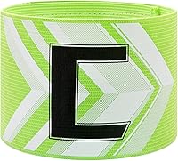 Vista 11 de Brazalete deportivo unisex de capitán, ajustable para entrenamiento de fútbol, adultos y jóvenes, banda elástica para el brazo del capitán