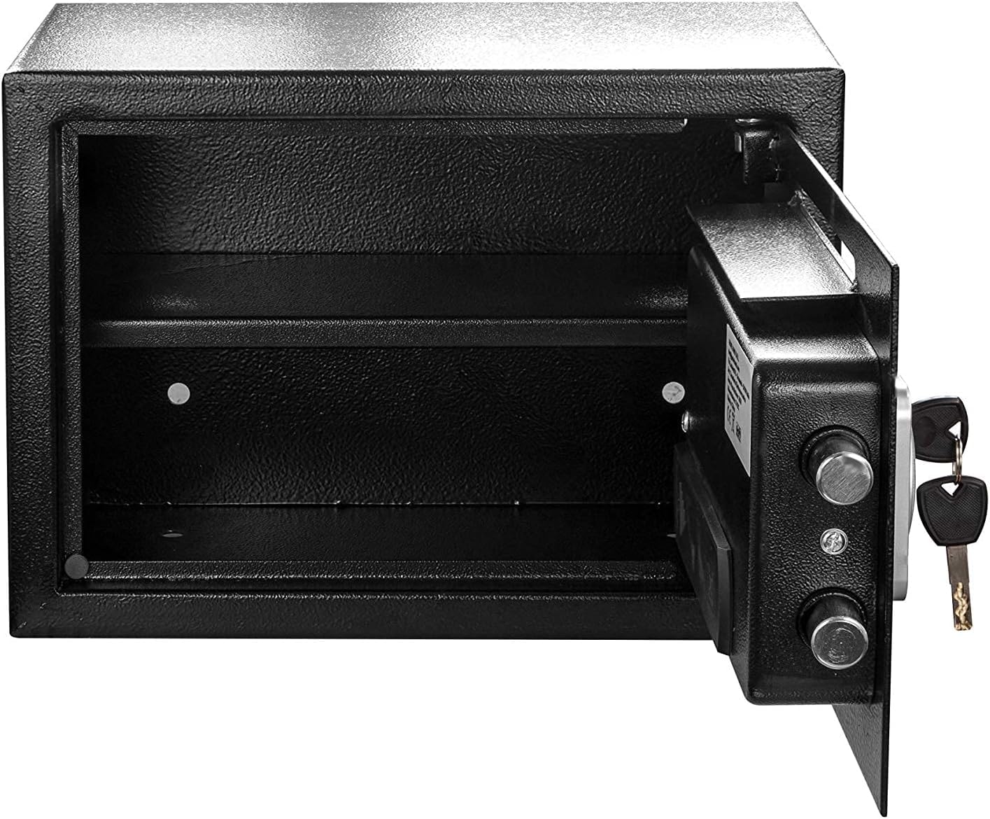 Genie Hand | Möbeltresor für Zuhause mit Elektronik Zahlenschloß und Schlüssel Tresor Safe mit Einwurfschlitz – B-Schloss – Anti-Bounce -Technologie