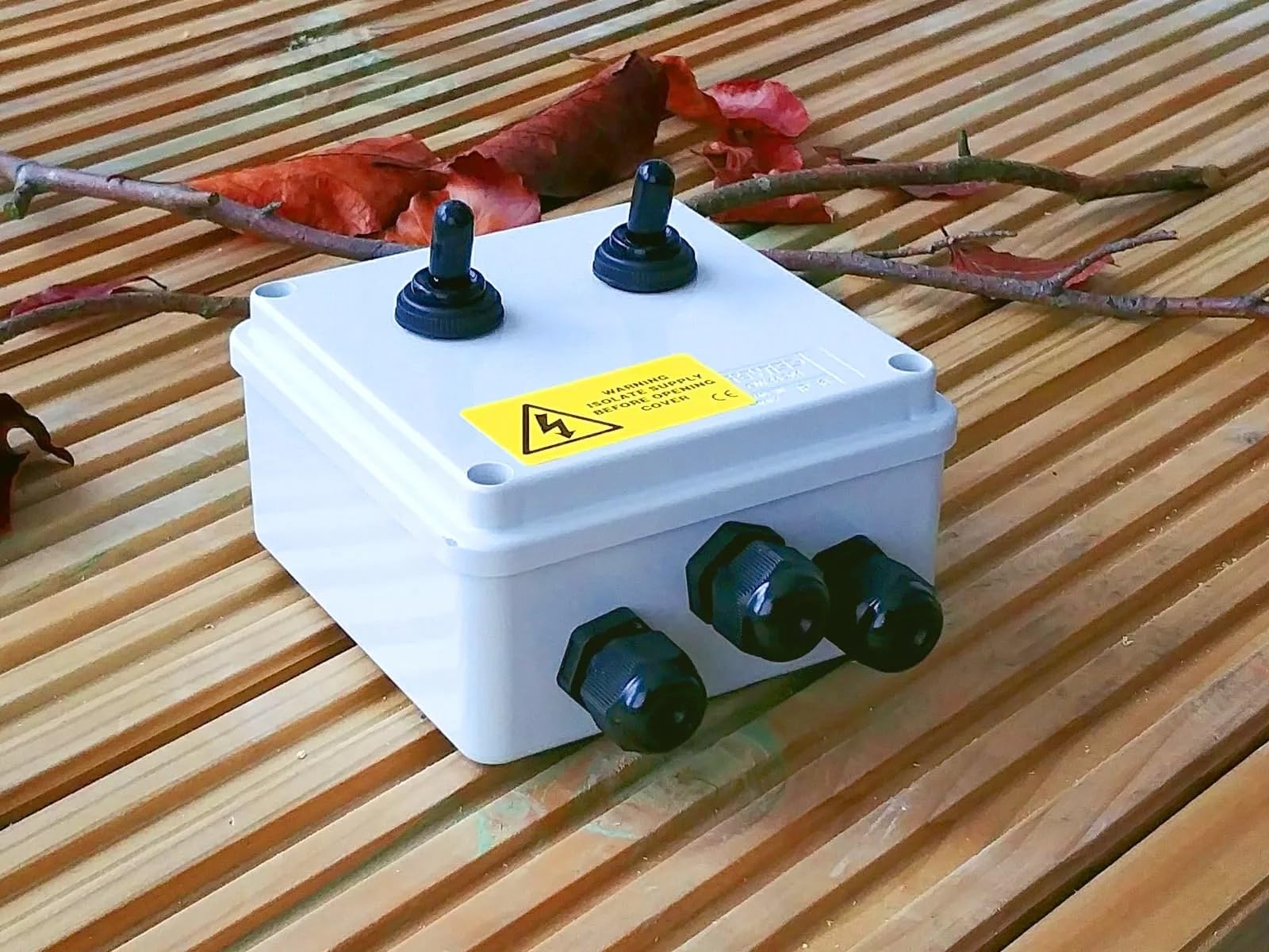 Toggle Switch Boxes for Ponds/Outdoor Lighting IP56 (2 Way)