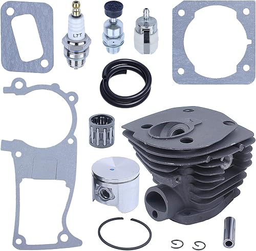 Para Husqvarna 340 345 346XP 350 351 353 para motosierras, kit de pistón de cilindro de 1.732 in, 503869971, 503 89 44-01, 503 86 25-01