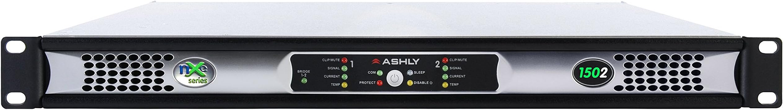 Ashly Audio NXE1502 2-Channel Networkable Multi-Mode Power Amplifier 2 x 150W; 1 RU Design