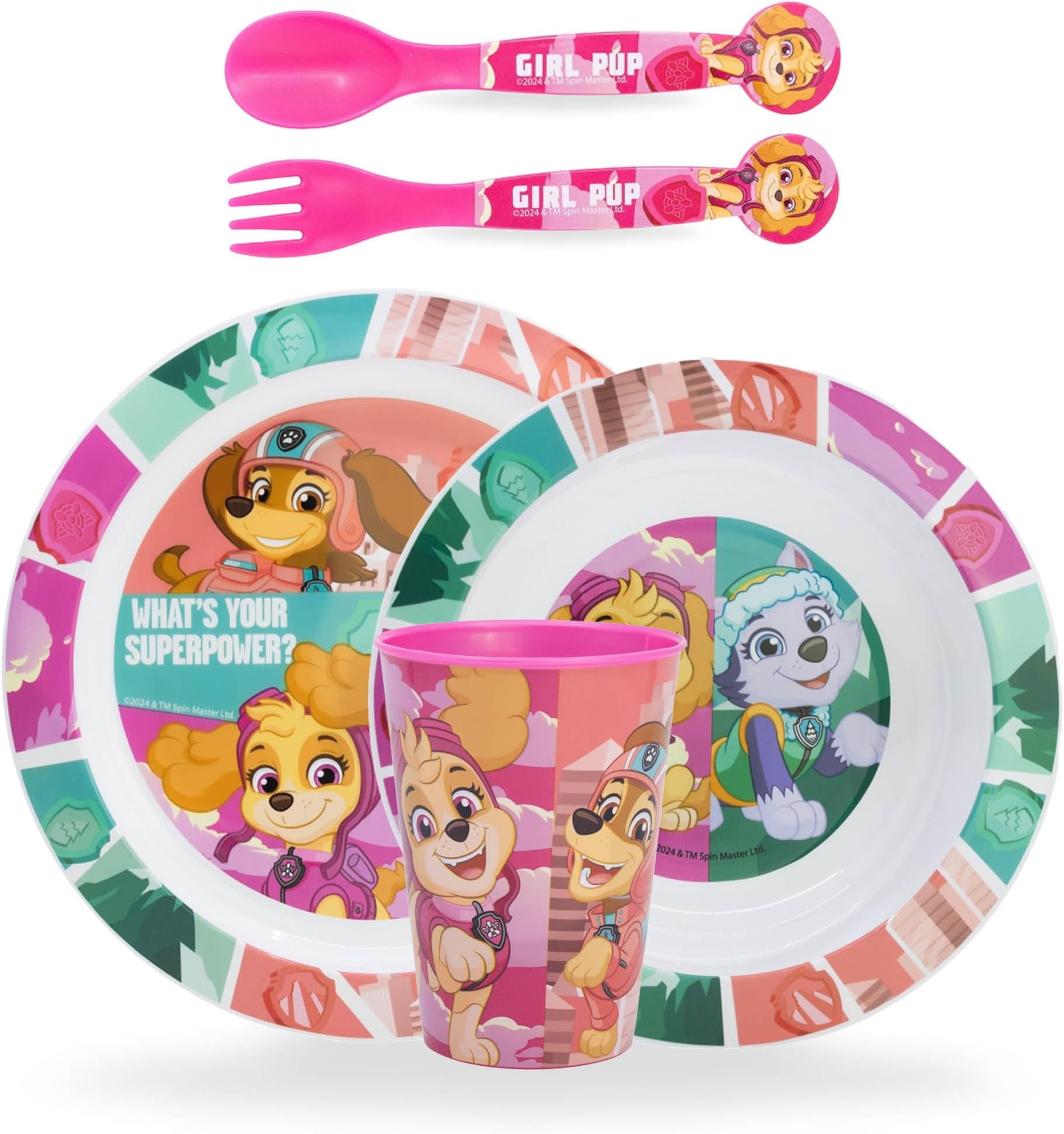 Pokemon Set De Vaisselle Pour Enfant Avec Assiette, Bol à Céréales Et