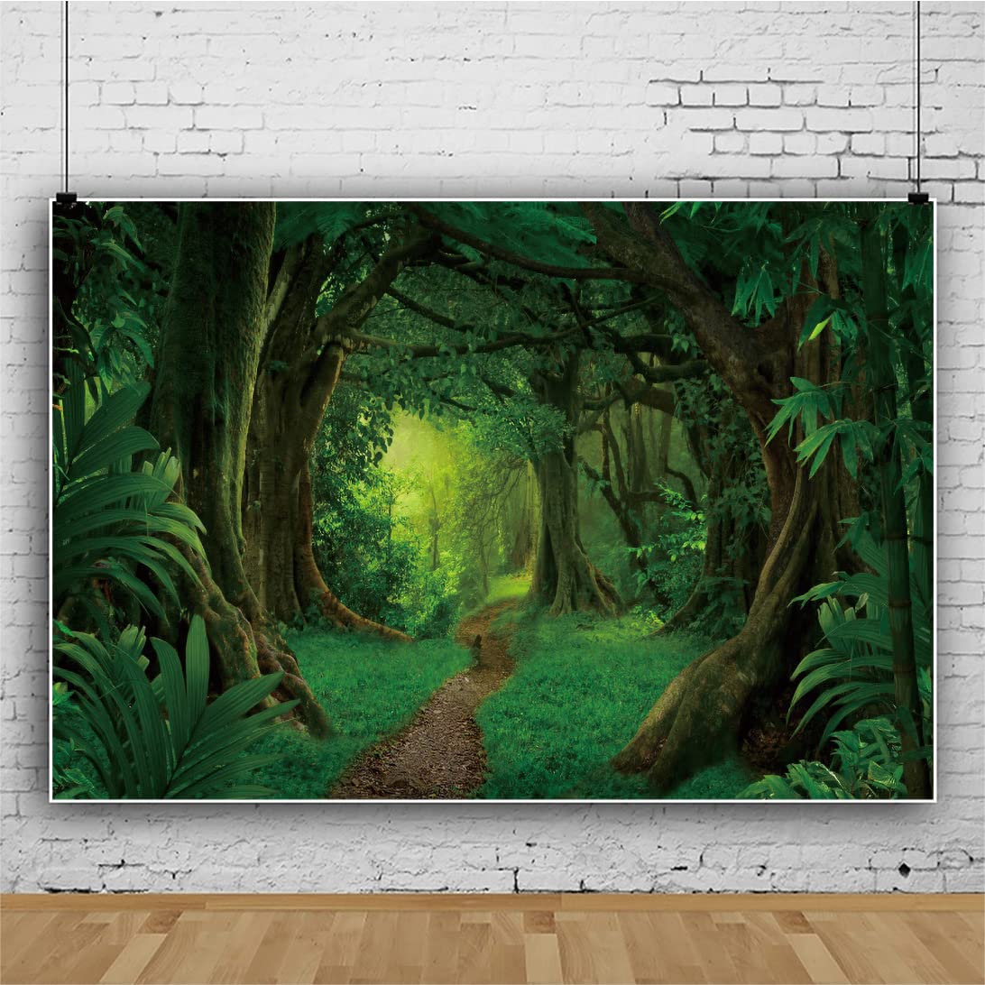 MEHOFOND 7x5ft Betoverde Bos Foto Achtergrond Magic