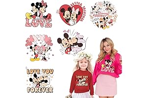 Premium Valentines Day Iron on Transfers for Tshirts
