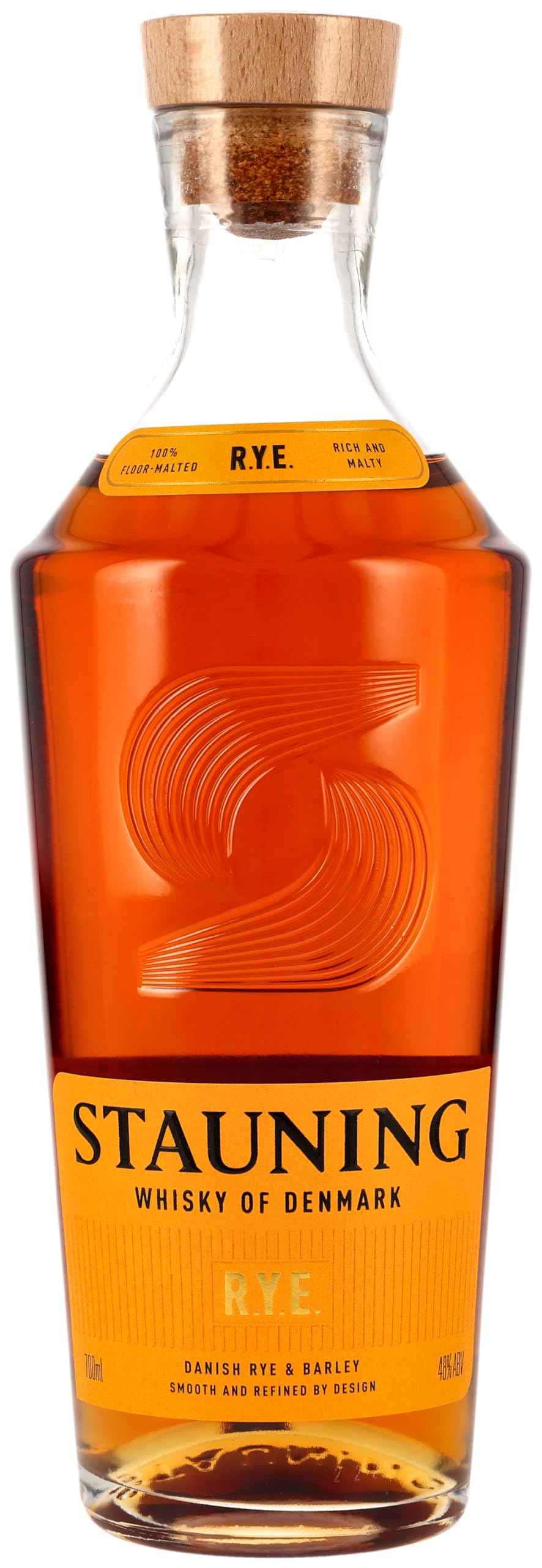 Stauning RYE Floor Malted Danish Whisky Batch 2-48% Vol. 0,7l