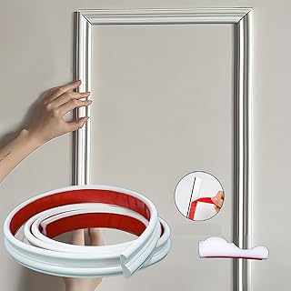 20FTx1.6IN Peel and Stick Wall Molding Trim,Flexible Molding Trim Self A...