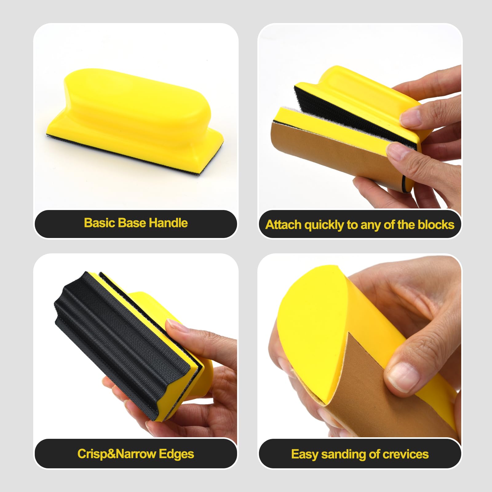 Juego de bloques de lijado a mano