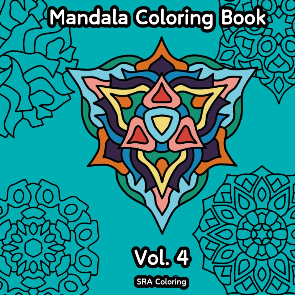 Mandala Coloring Book Volume 4