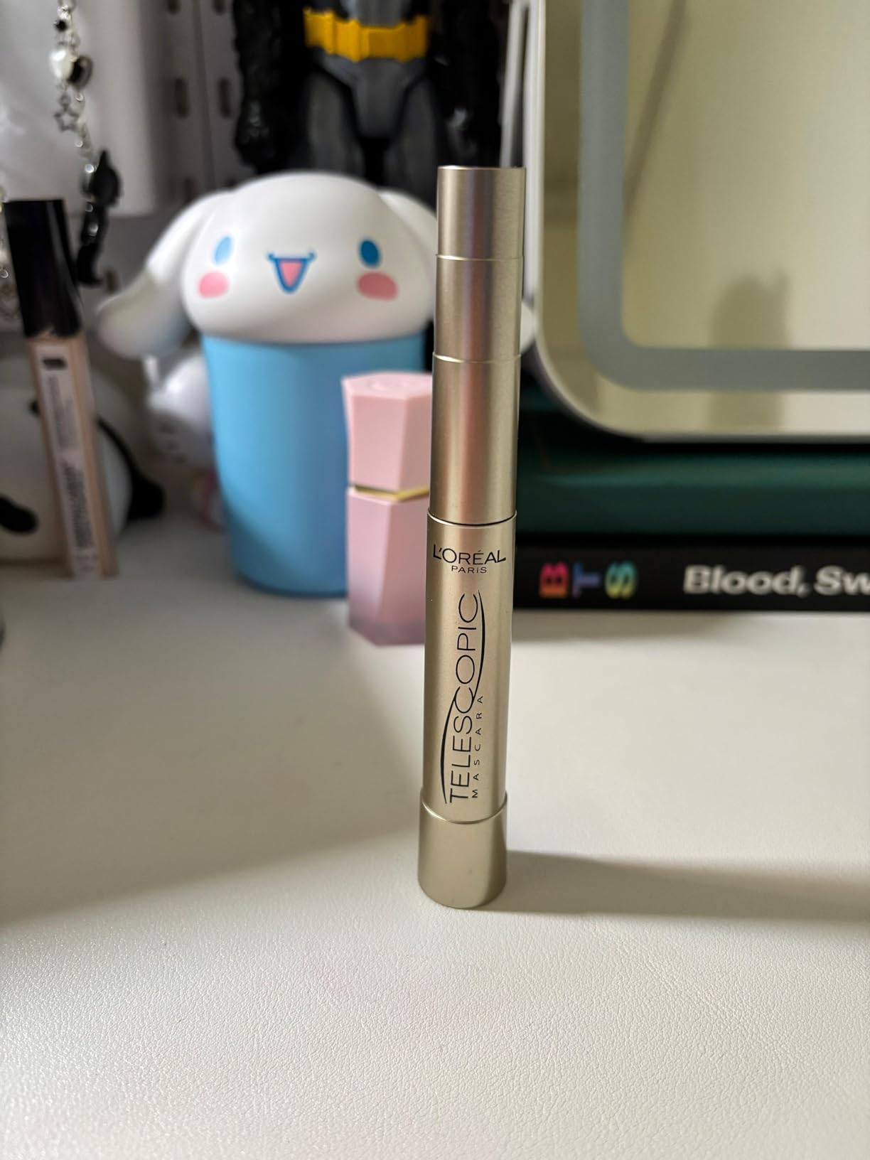 L'Oreal Paris L’Oreal Paris Makeup Original Telescopic Mascara, Separating Mascara Volume and Length Formula, Washable, Black, 0.27 Fl Oz., 1 Count