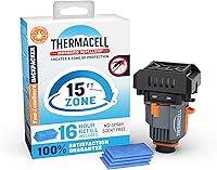 Vista 1 de Thermacell Repelente de Mosquitos Mochilero, Gen 2.0 con 16 Horas de Repelente; Zona de Protección contra Mosquitos de 15 Pies; Alternativa de Spray