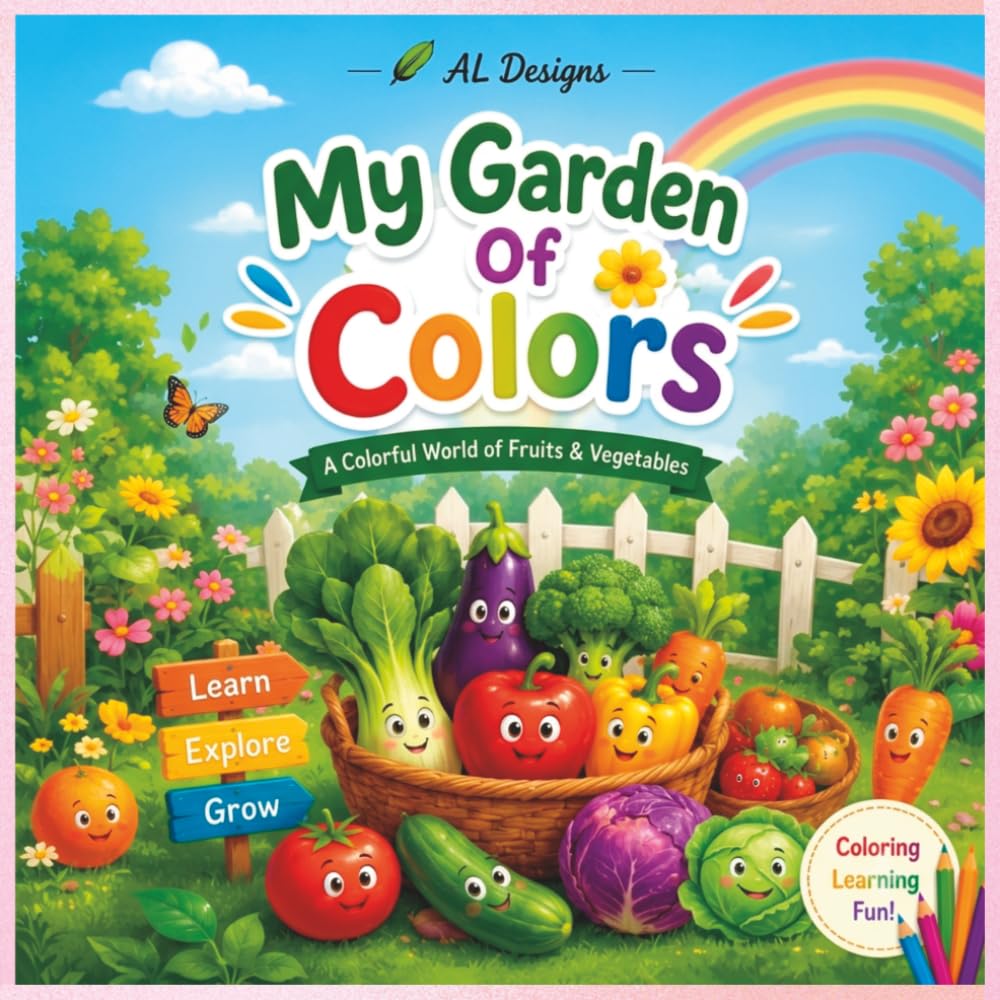 My Garden Of Colors: A Colorful World of Fruits & Vegetables