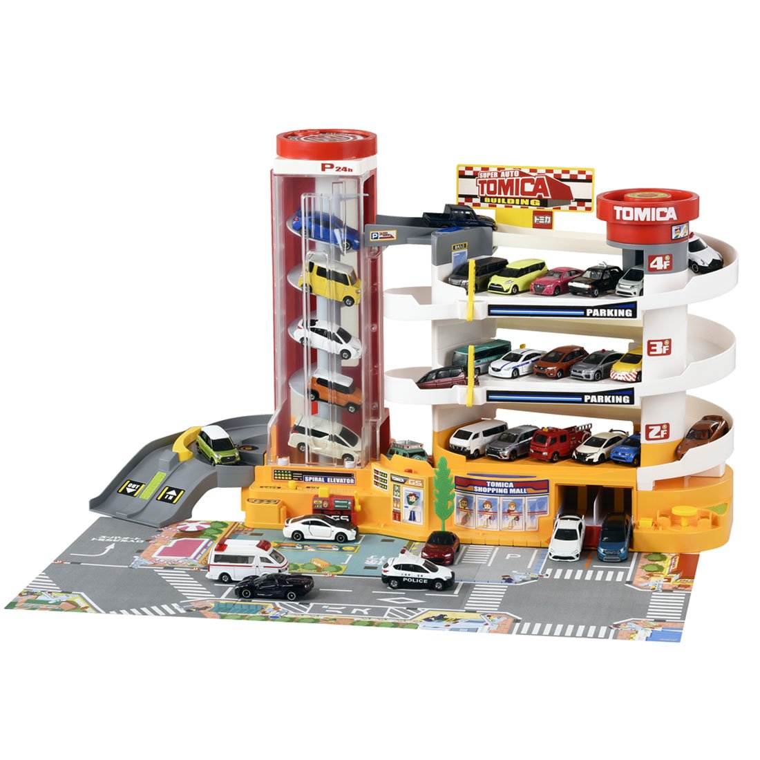 Amazon | トミカ スーパーオート トミカビル (初代カラーVer  