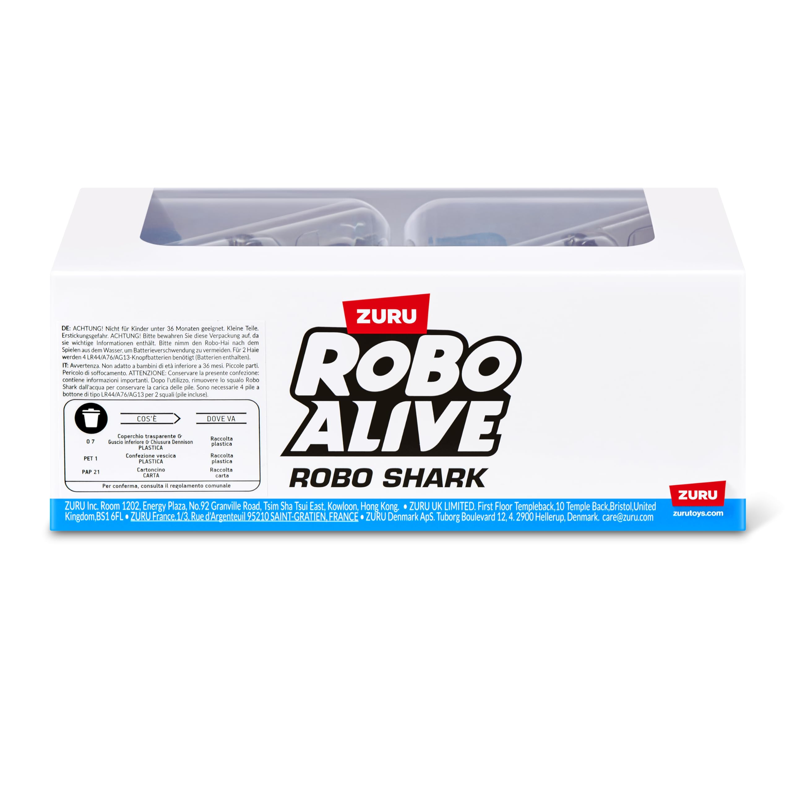 Robo Alive Water Shark 2 Pack - Robotic Bath Toy -9