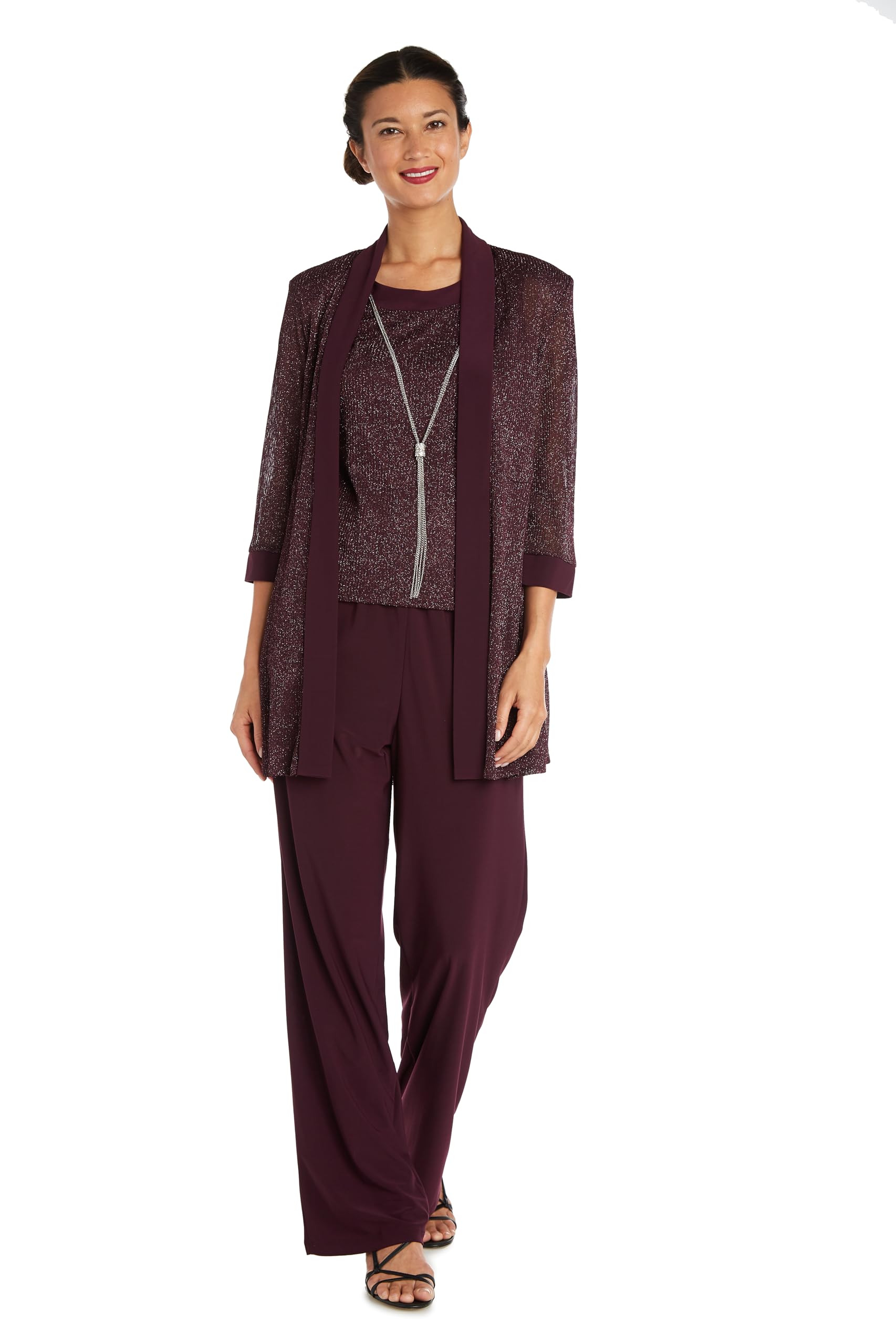 R M Richards Womens The Luminance Pantsuit