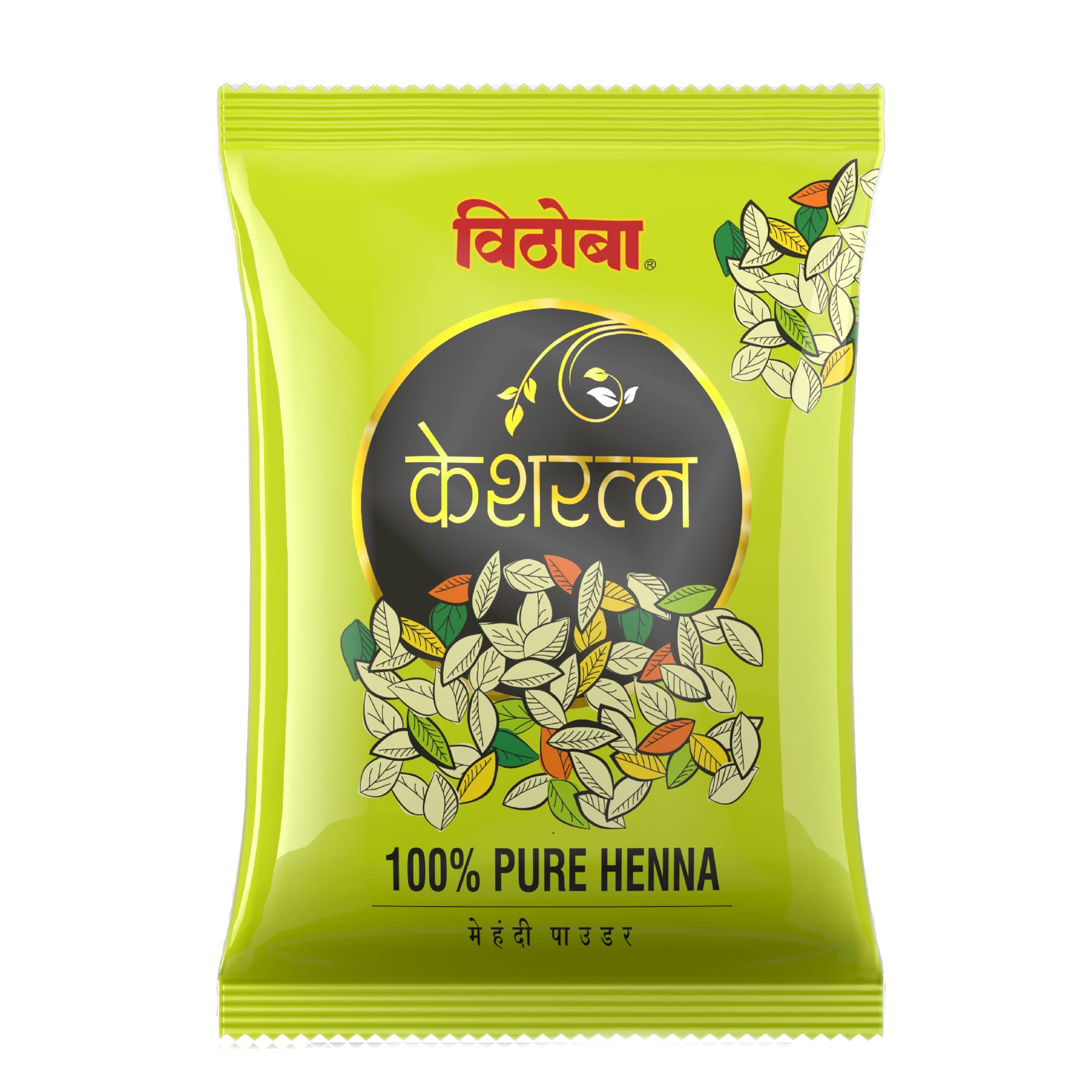 Vithoba Keshratna 100% Pure Natural Henna Mehendi Hair Color/Dye Powder | Herbal Hair Colour for Men & Women | Full Coverage Of Gray Hair | 100% Organic & Chemical Free - Pack of 1-image-18