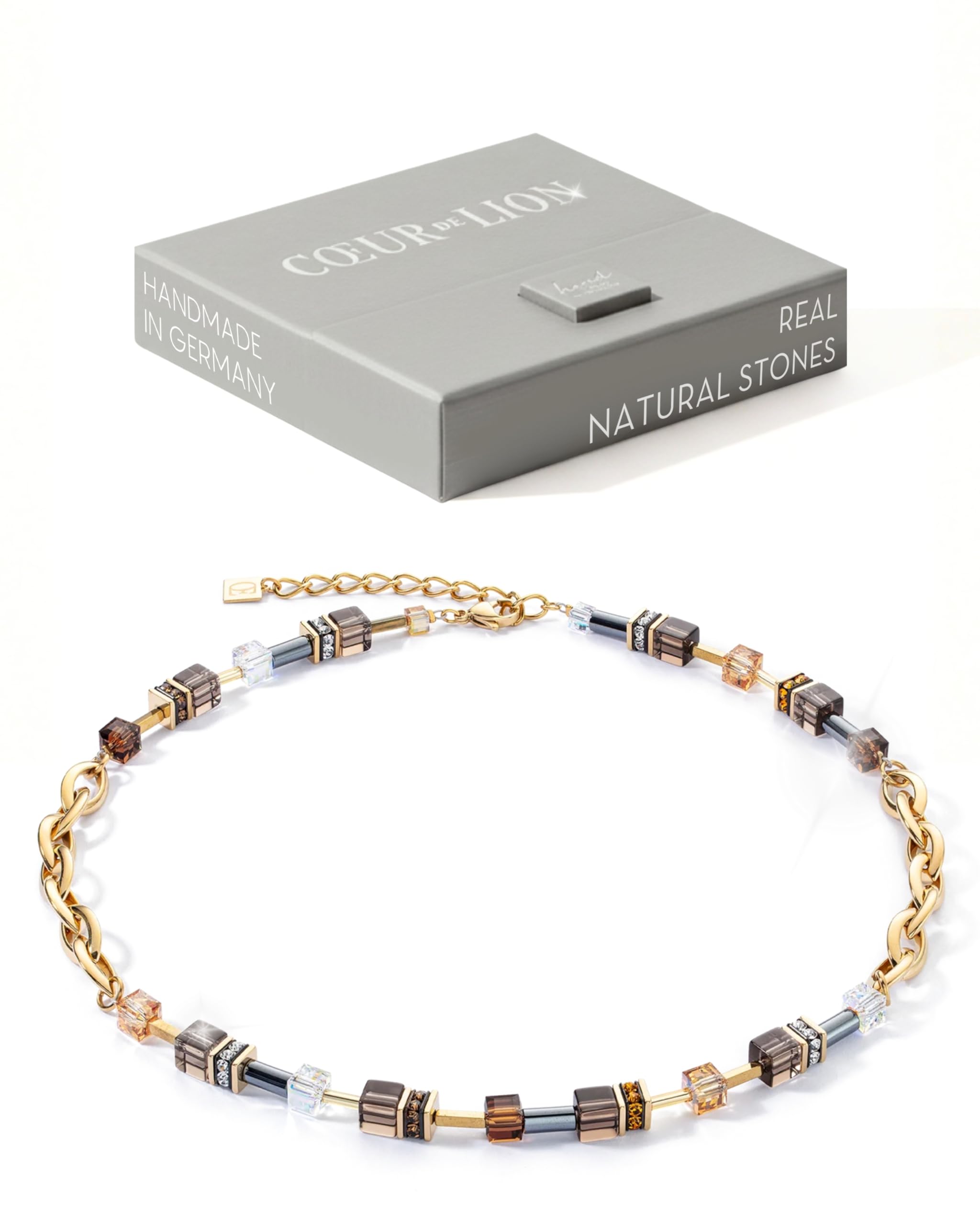 Coeur de Lion GeoCUBE Chunky Chain Halskette