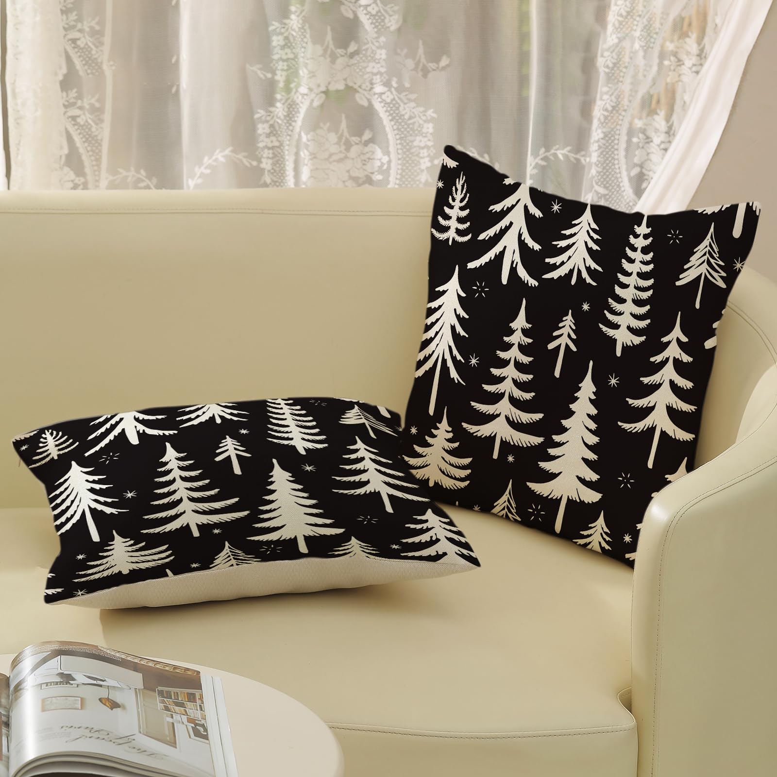Cuscini natalizi, federe decorative per divano, letto e casa - Decorazione natalizia 45*45 cm | Leroy Merlin
