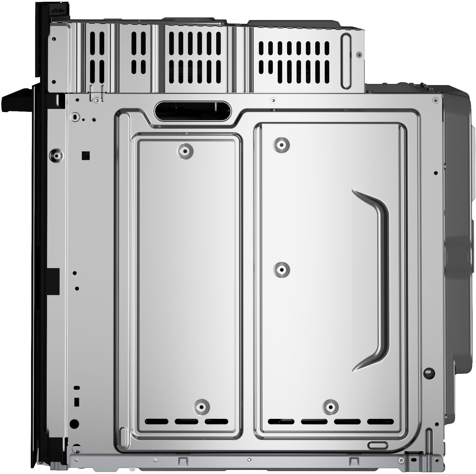 Bosch HND211AR62 Herd-Glaskeramik-Kochfeld-Kombination, 59,4 cm, 3D-Heißluft, Bräterzone
