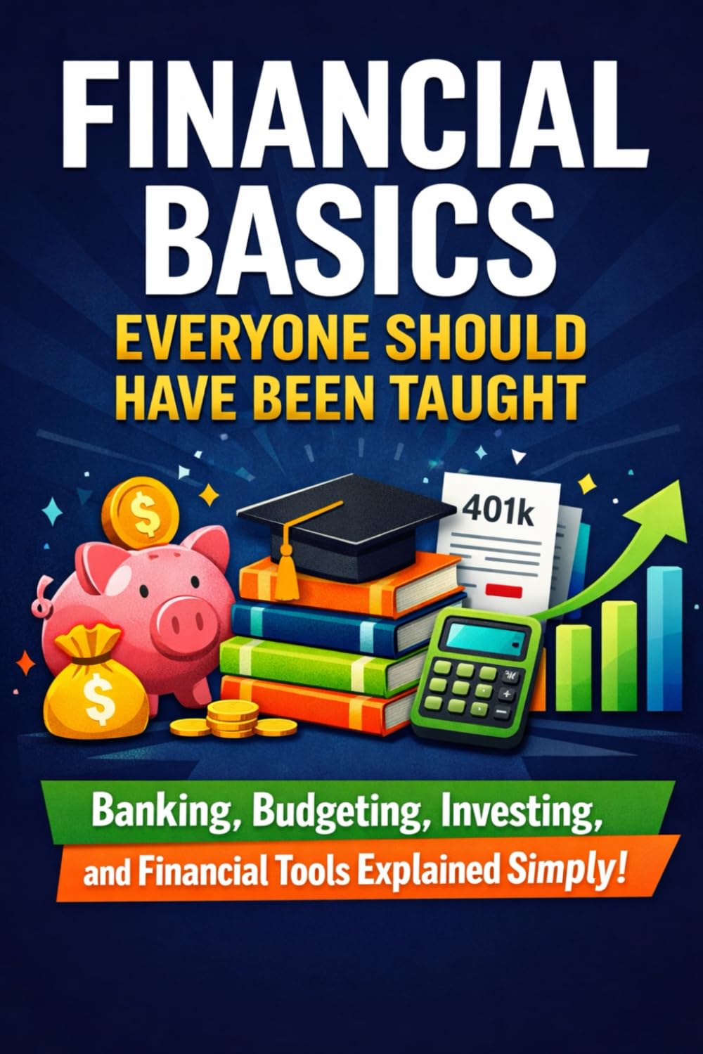 Financial Basics Everyone Should Have Been Taught: Banking, Budgeting, Investing, and Financial Tools Explained Simply for Young Adults and Beginners in the USA!