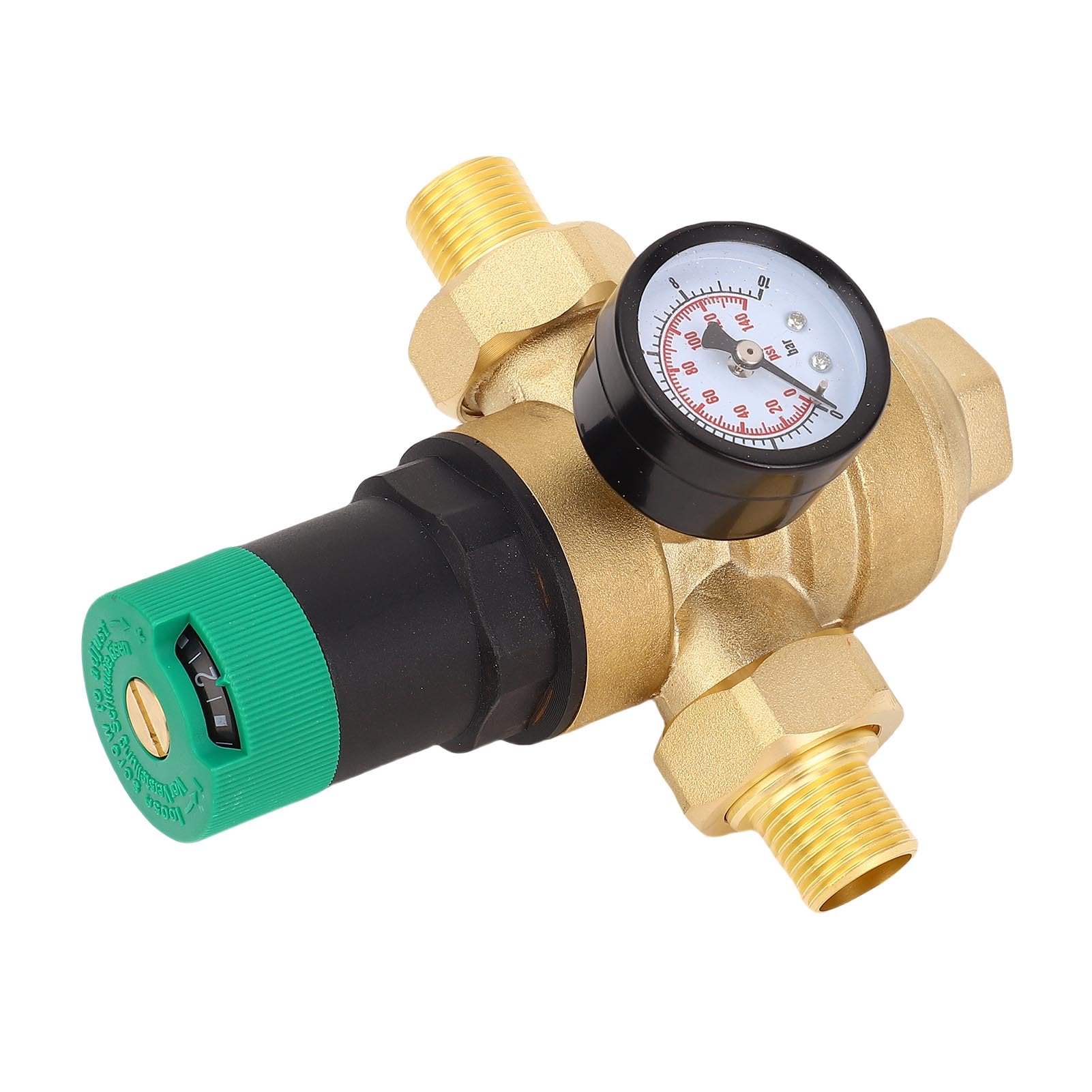 Brass Water Pressure Regulator Rust-Proof Filter Drink Clean Water