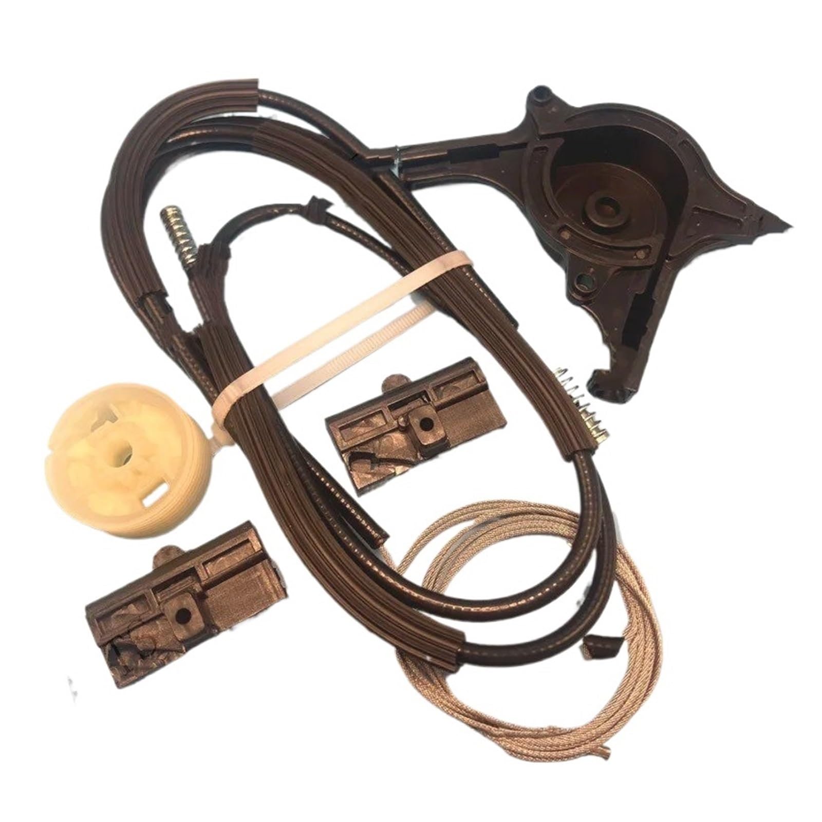 Sauanmnktp Front-Left Set Window Winder Repair Kit For Benz Vito Viano W639 2003-2016 Window Regulator Repair Kit Front-Left