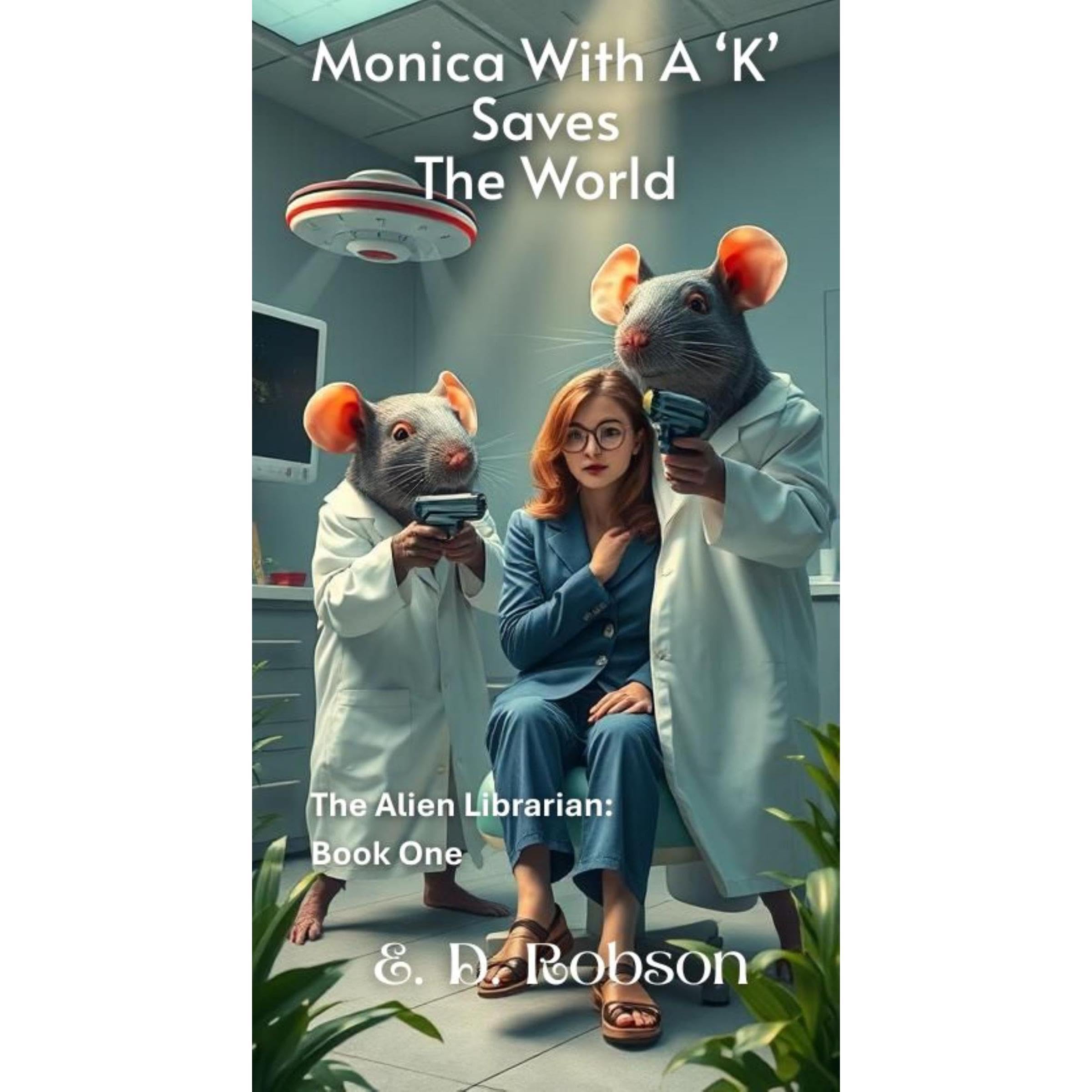 Monica with a 'K' saves the World