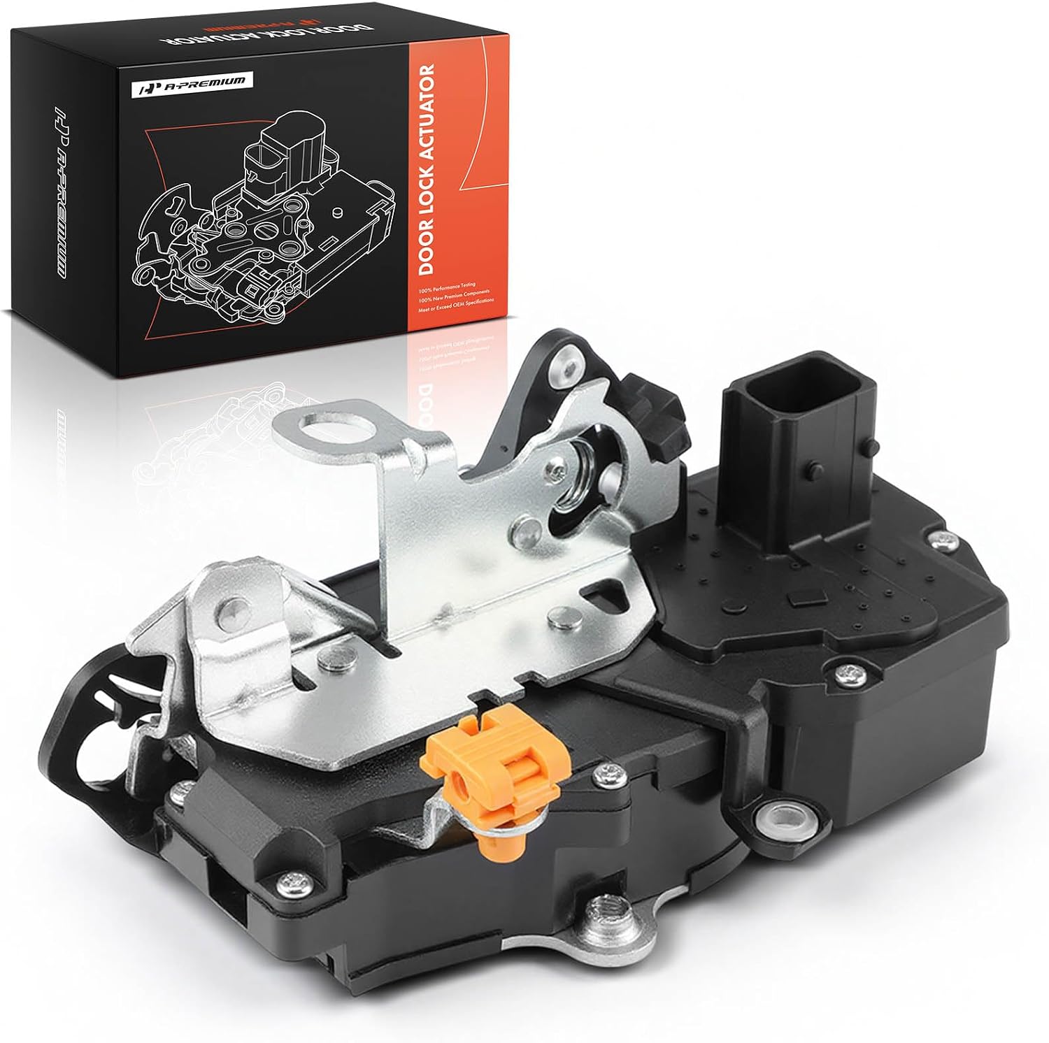 A-Premium Front Left Driver Side Door Lock Actuator Compatible with Chevrolet Chevy Impala 2006-2011 Sedan, Door Lock Actuator with 5-Pin Connector