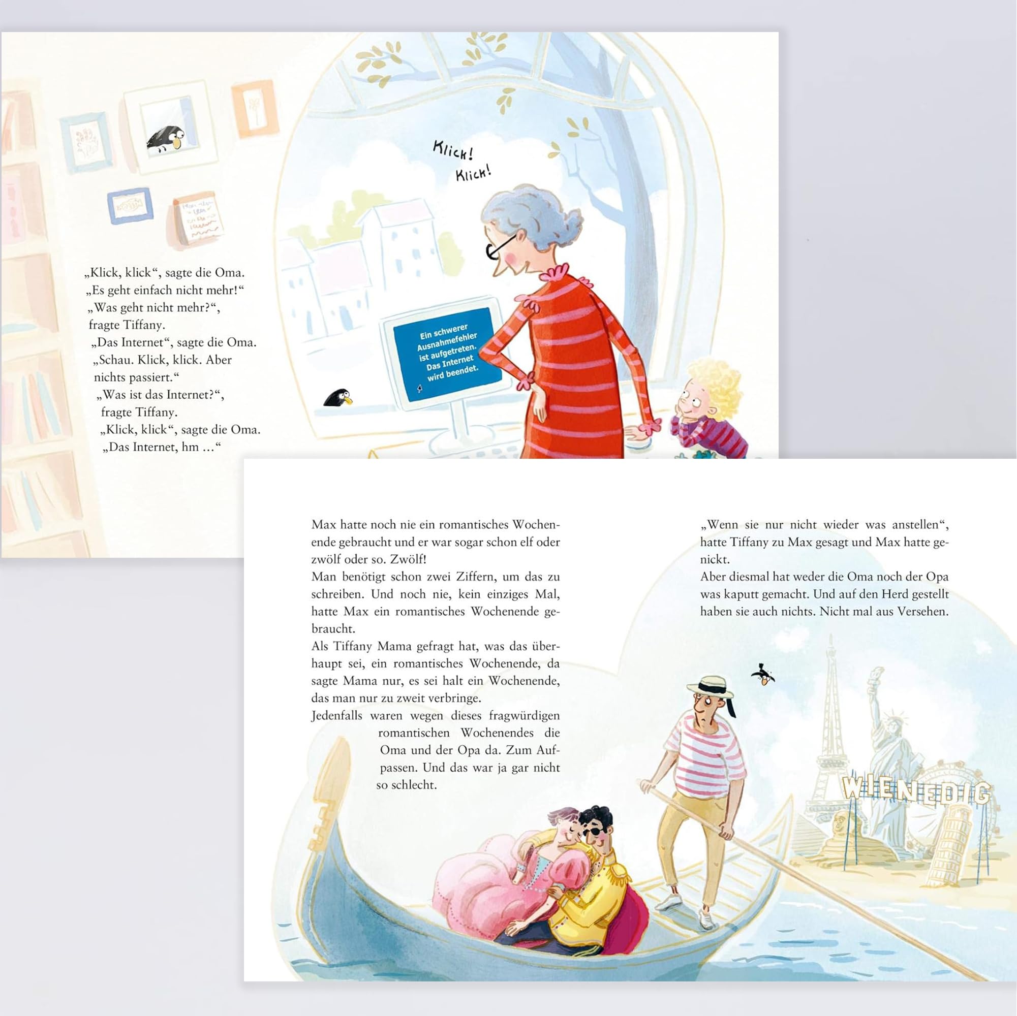 Marc-Uwe Kling Kinderbuch Bundle – Der Tag, an dem… Band 1-5 – lustige Vorlesebücher & Erstleser-Geschichten für Kinder im Alter von 6–10 Jahren, humorvolle Bilderbücher inkl. exklusivem Lesezeichen