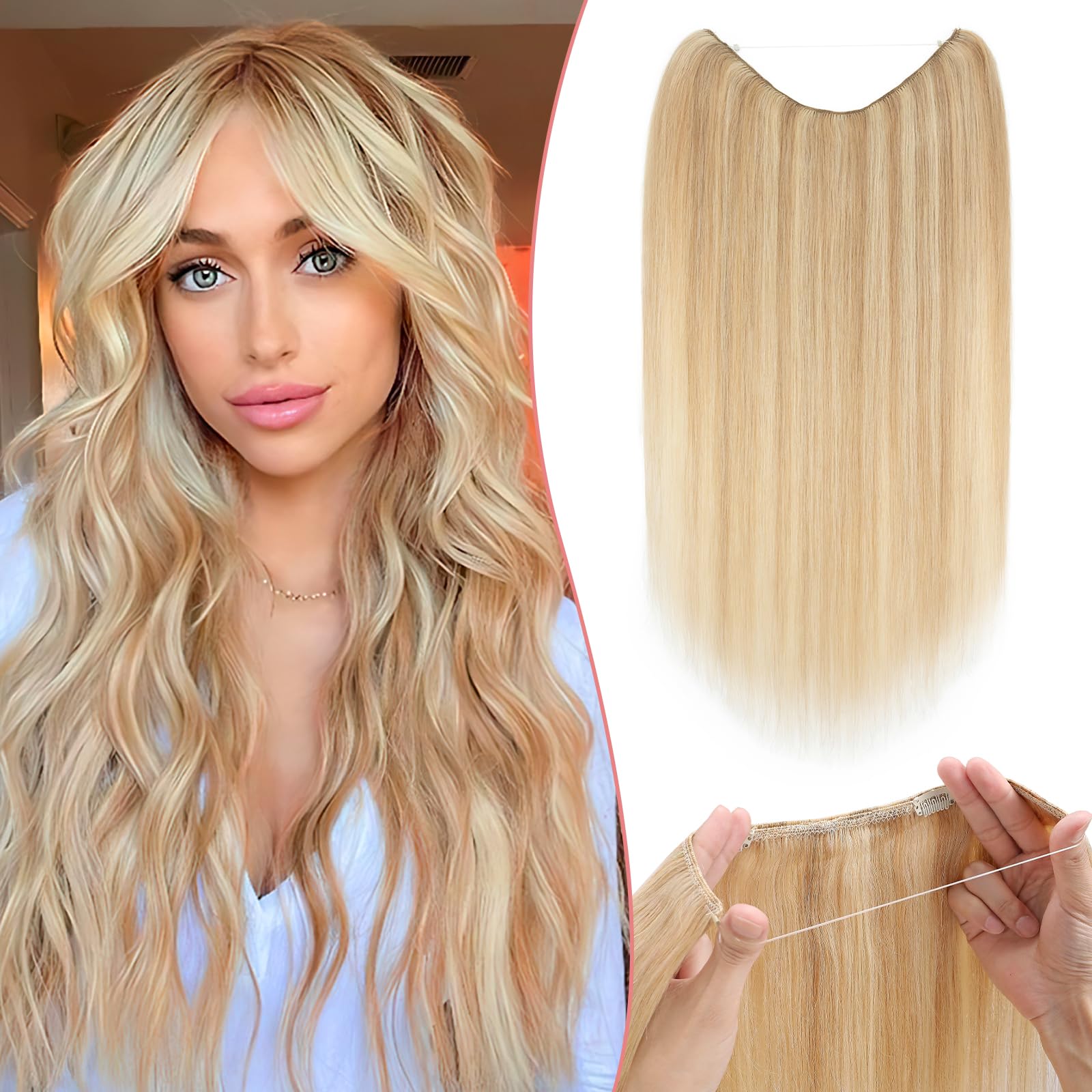 How To The Halo Hair Extensions 16