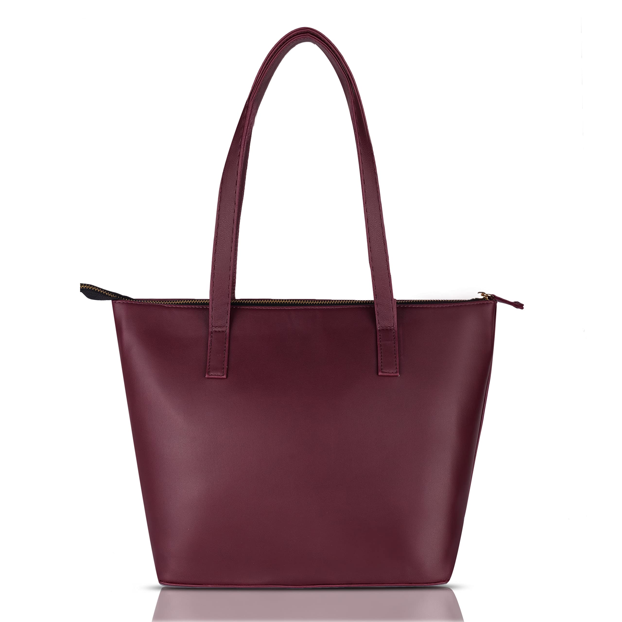 PHILLIN Totes Handbags for Women, Hand Bag for Women Stylish Big Size Purse for Women Handbag for Office (Size 43x33x13 cm) (Marron) (B0BRB6B1Z1) Amazon Price History, Amazon Price Tracker