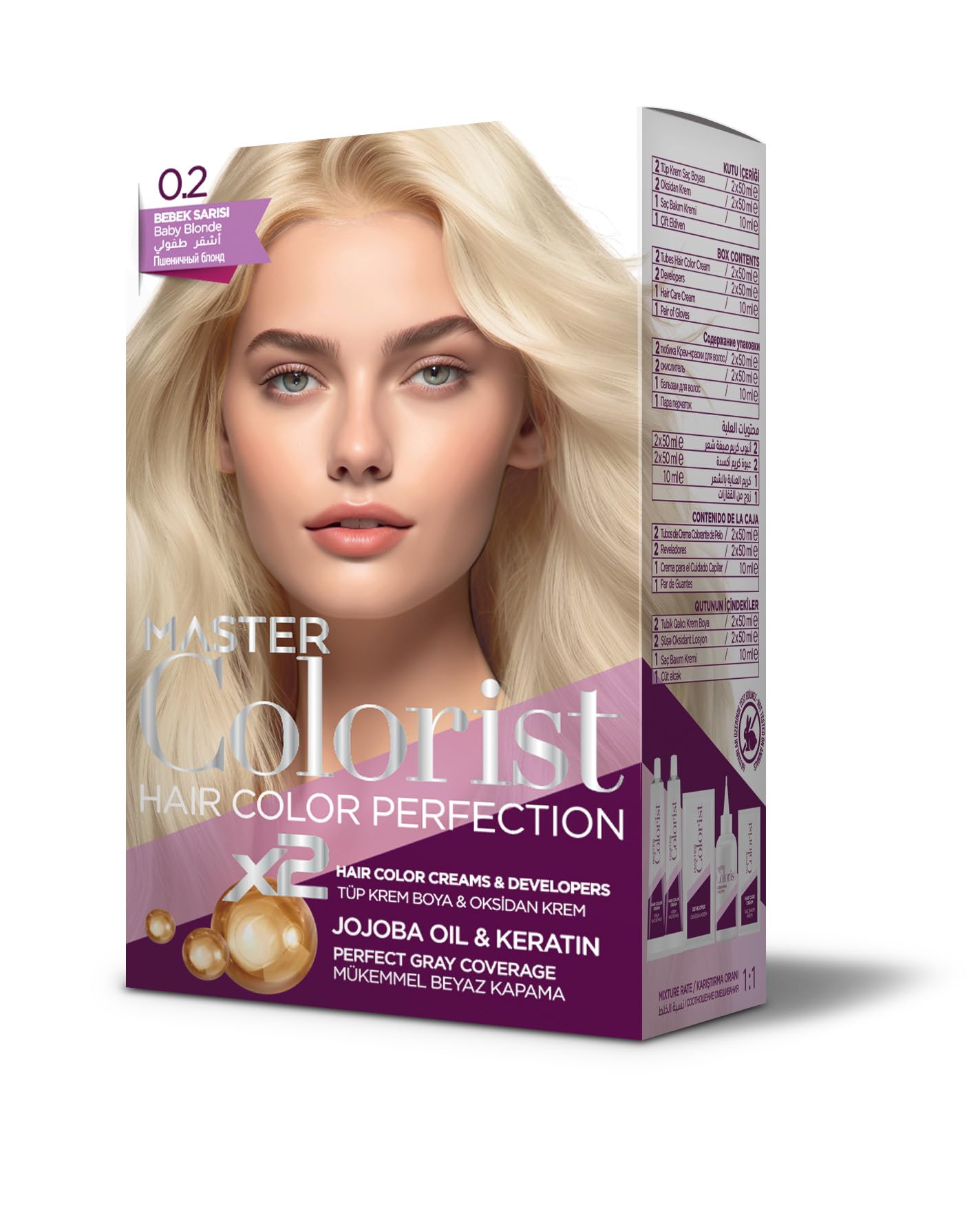 Set Saç Boyası 0.2 Baby Blonde