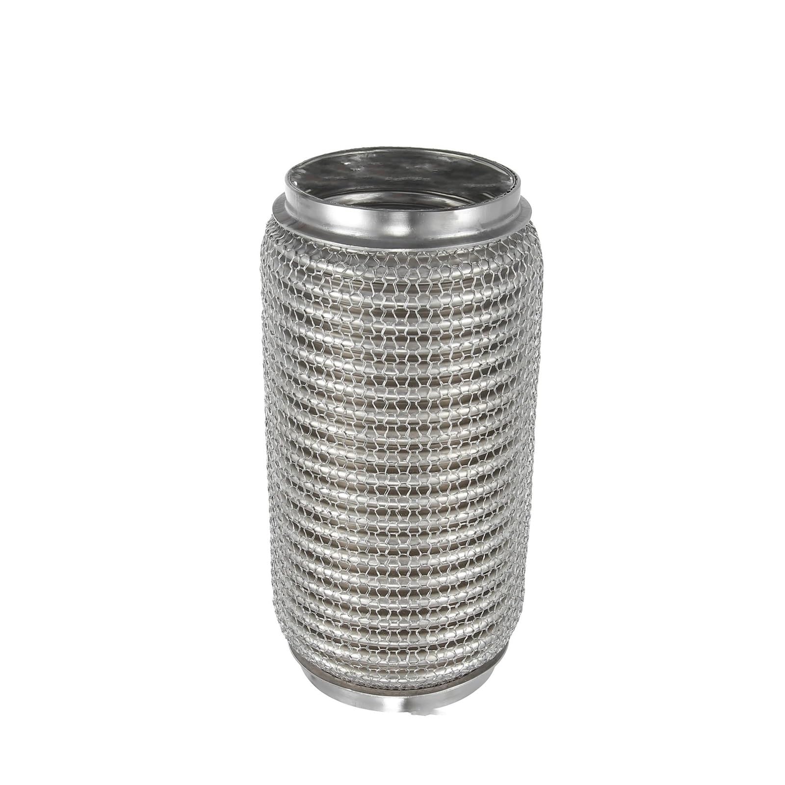 Car Silencer 45/50//63/65/76/75mm elastyczna rura wydechowa tłumik samochodowy uniwersalne złącze wydechowe akcesoria(76x82x203mm)