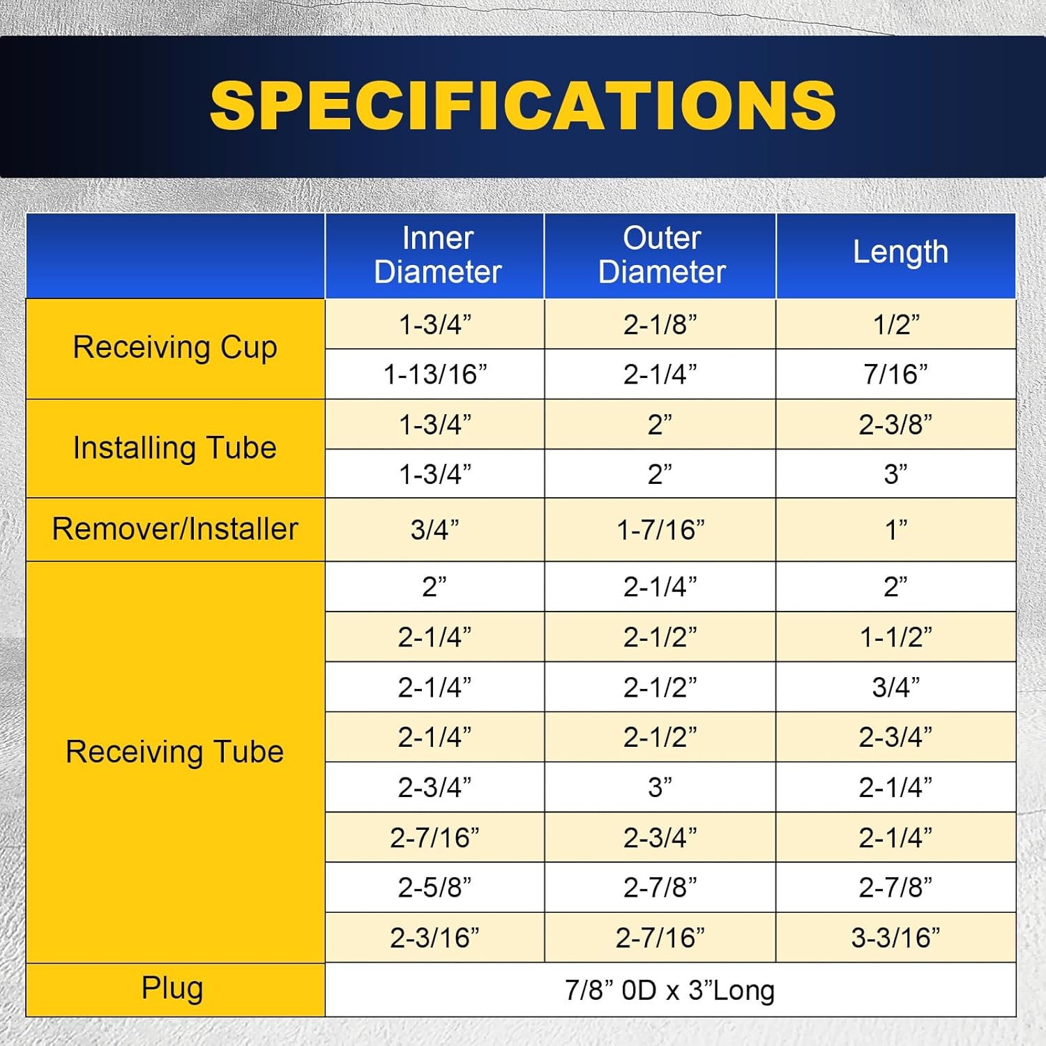DASBET 14PCS Master Ball Joint Remover Installer Adapter Tool Set, Ball Joint Press Kit for Removal & Installation, Ball Joint Service Tool Compatible with Most 2WD & 4WD Cars, Trucks & SUVs