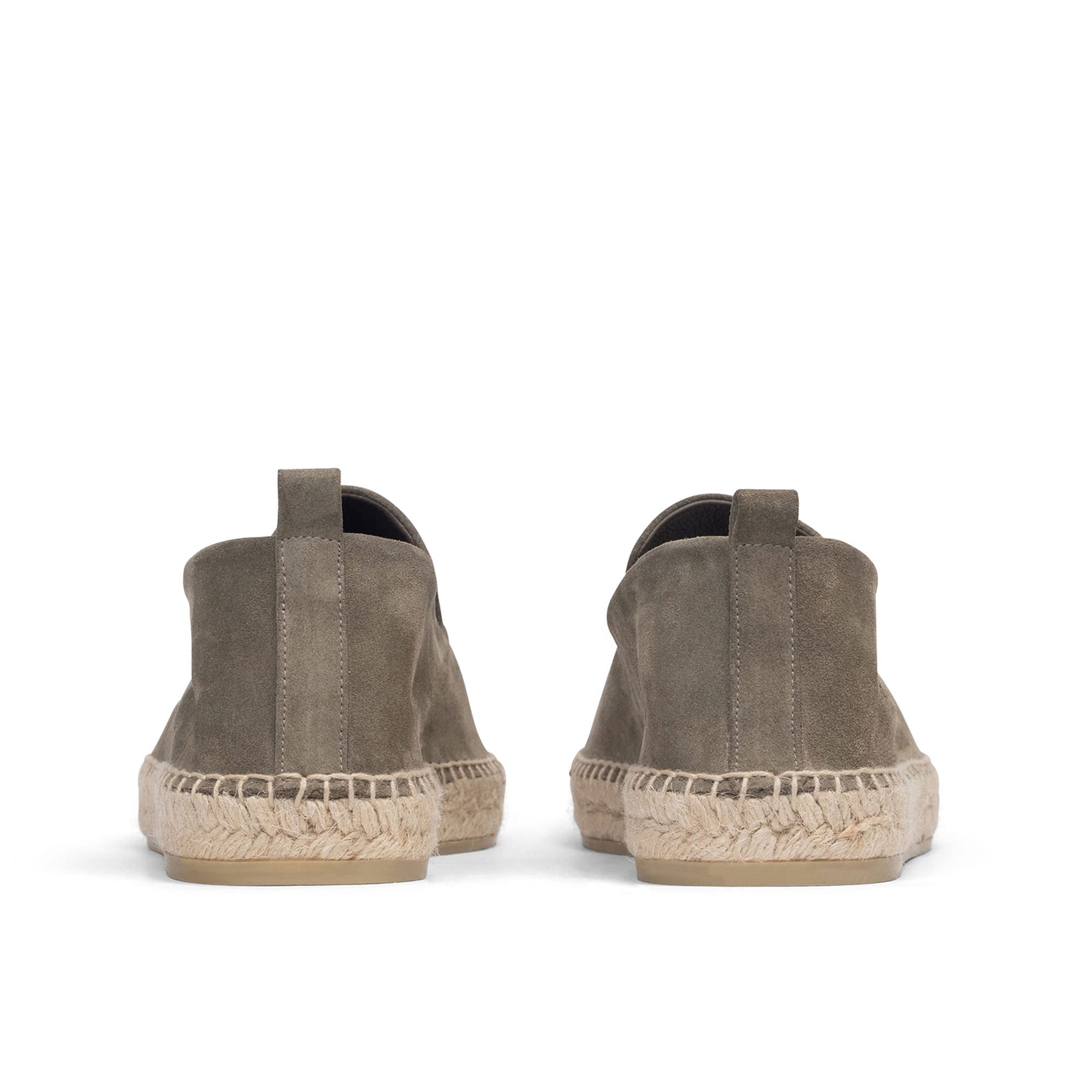 Fred Martin Collection, męskie espadryle z zamszu i juty